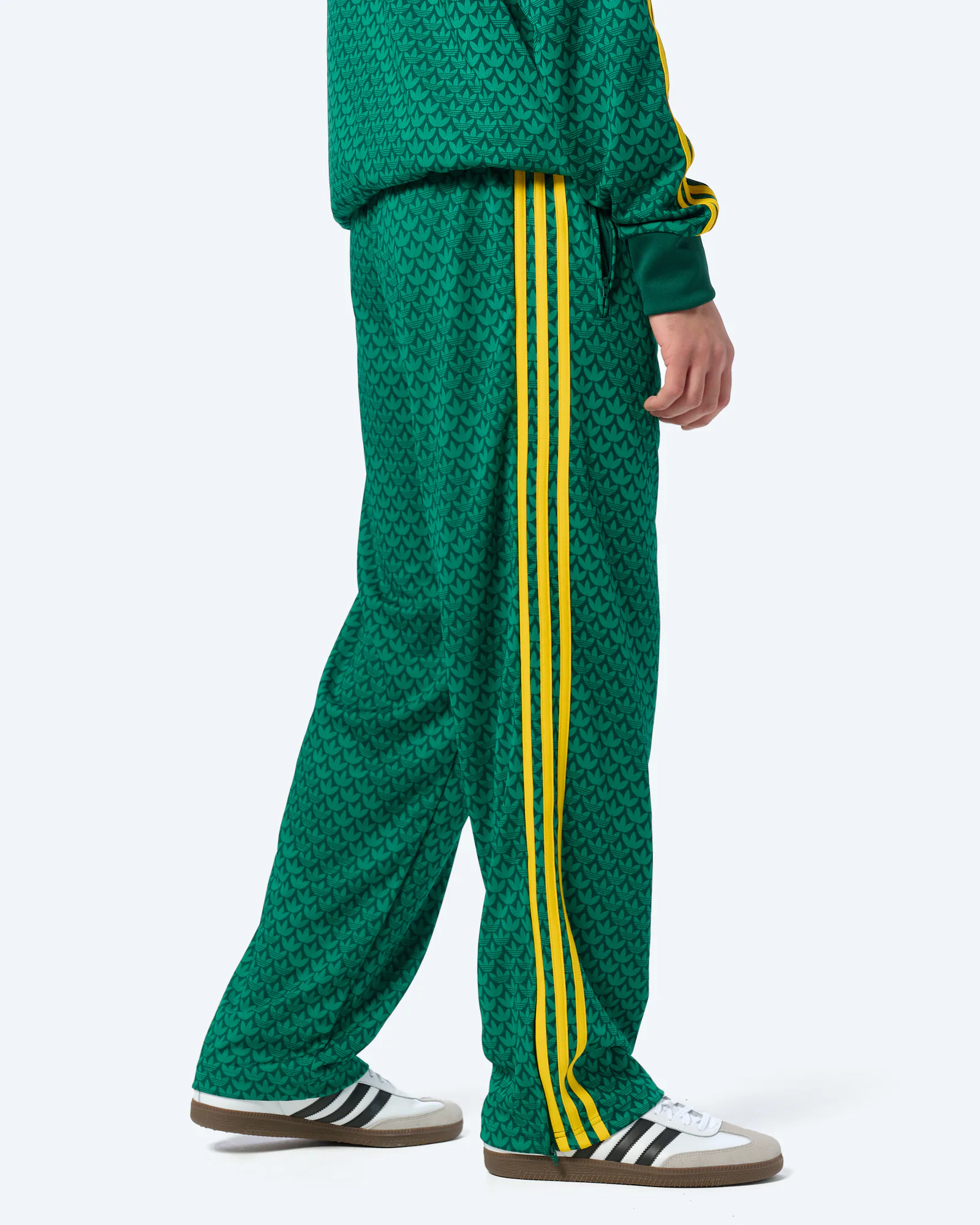 adidas Originals Firebird Monogram Track Pants Green