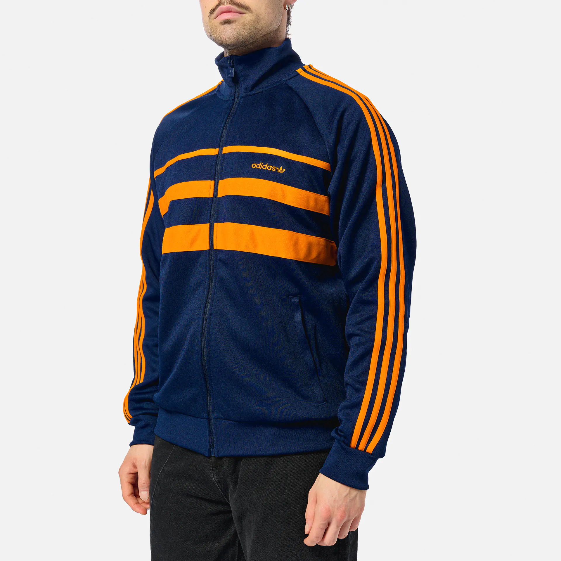 adidas Originals The First Track Jacket Night Indigo/Orange