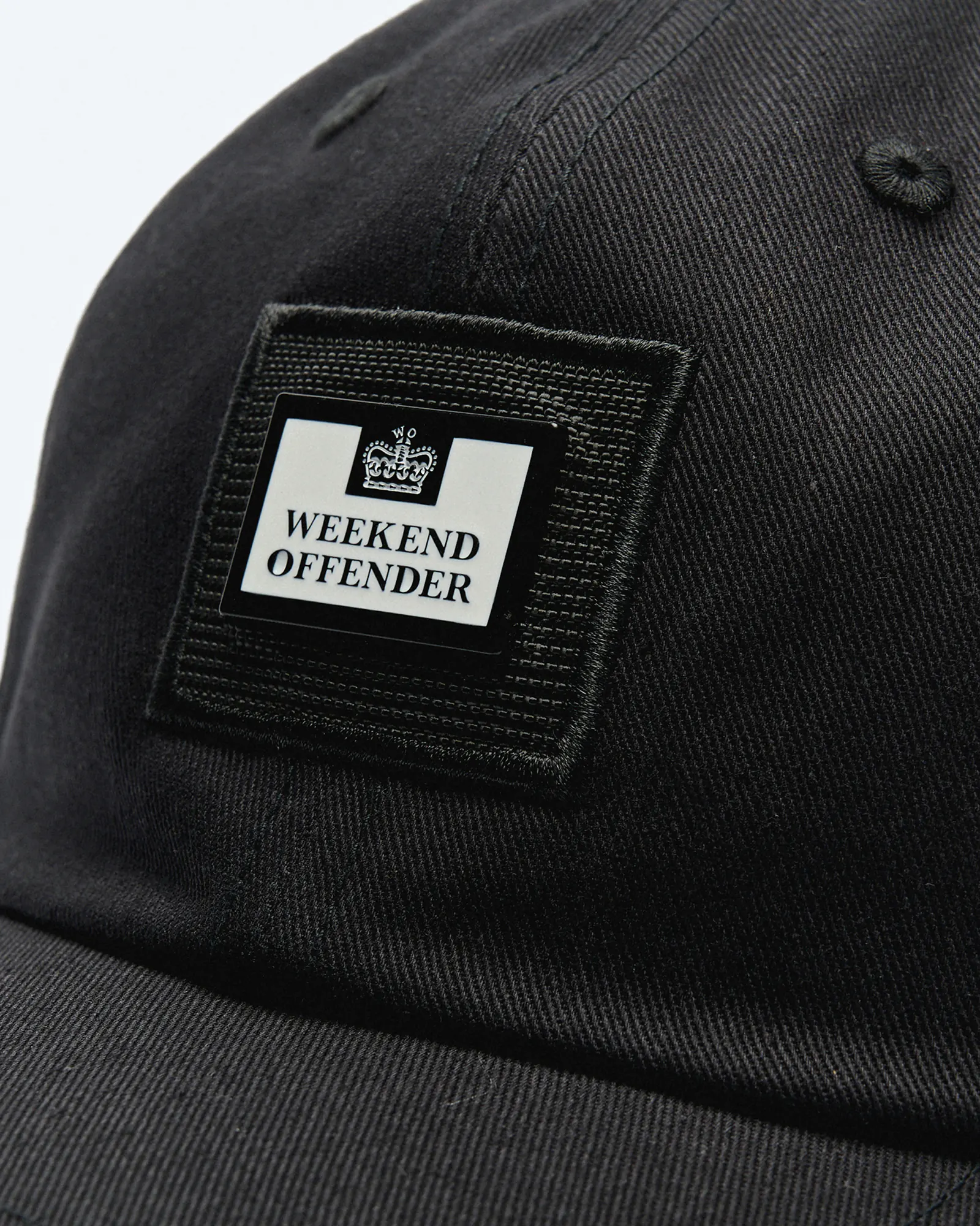 Weekend Offender Louis Cotton Cap Black Weekend Offender Louis Cotton Cap Black