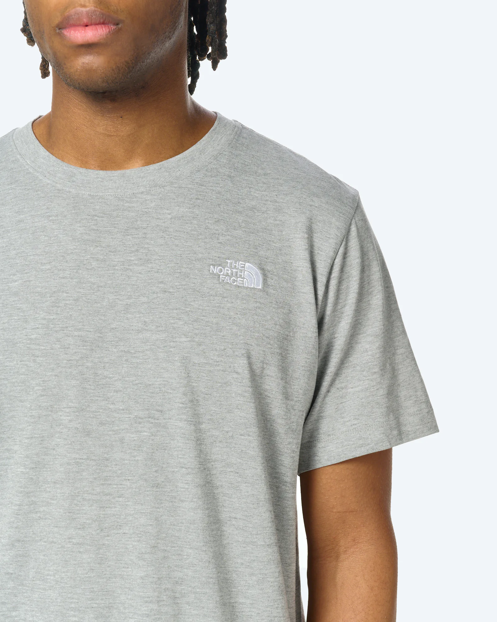The North Face M Evolution Simple Dome Regular T-Shirt TNF Pale Grey H
