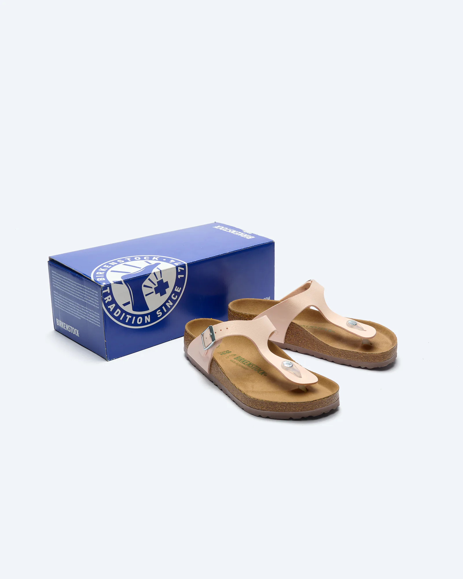 Gizeh Birko-Floor Sandals Light Rose
