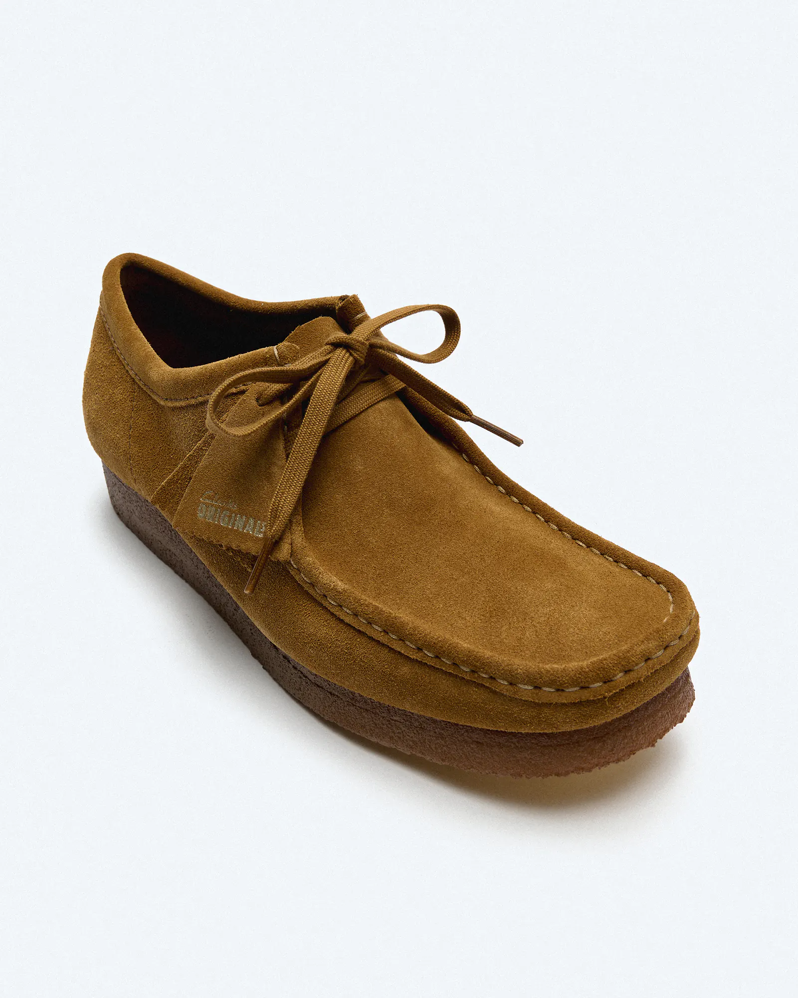 Clarks Men's Wallabee Suede Shoes Cola