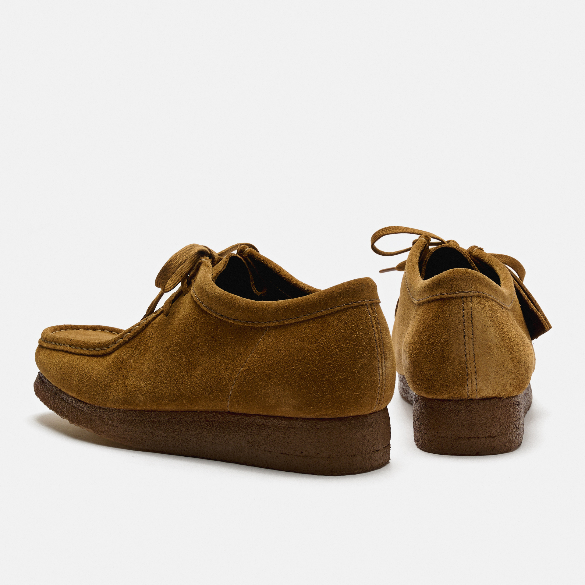 Clarks Men's Wallabee Suede Shoes Cola