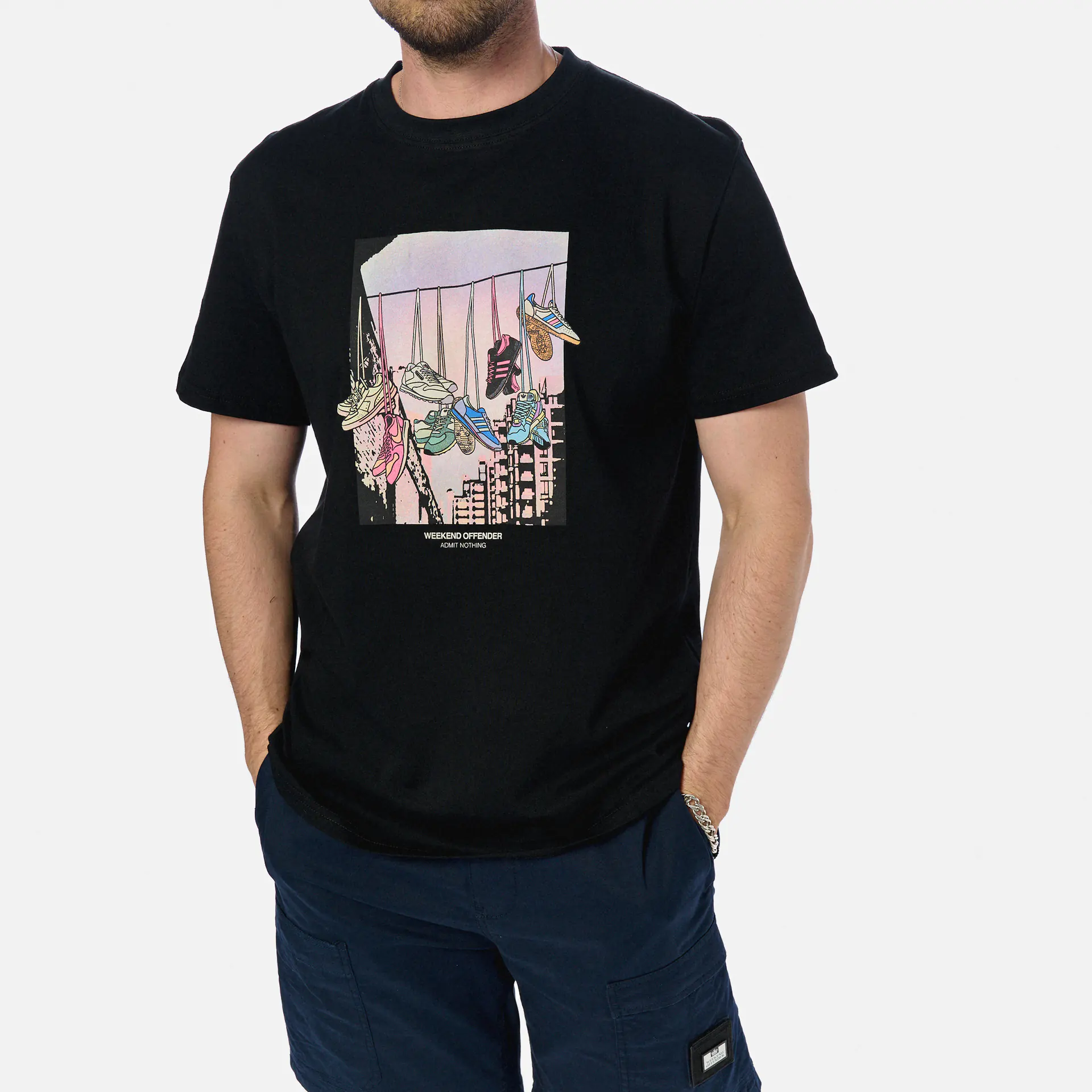 Weekend Offender Turf Wars T-Shirt Black