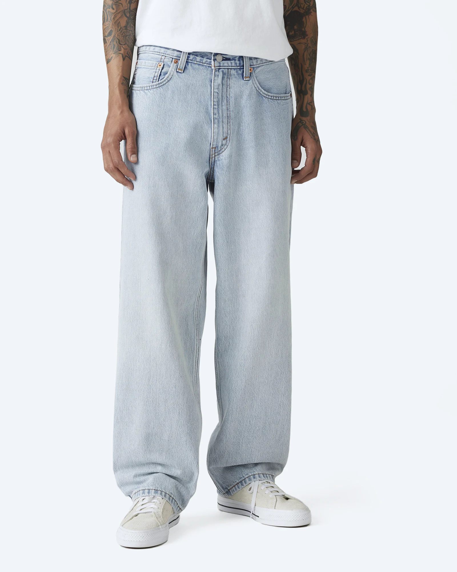 578 Baggy Bag Secured Med Indigo/Worn In