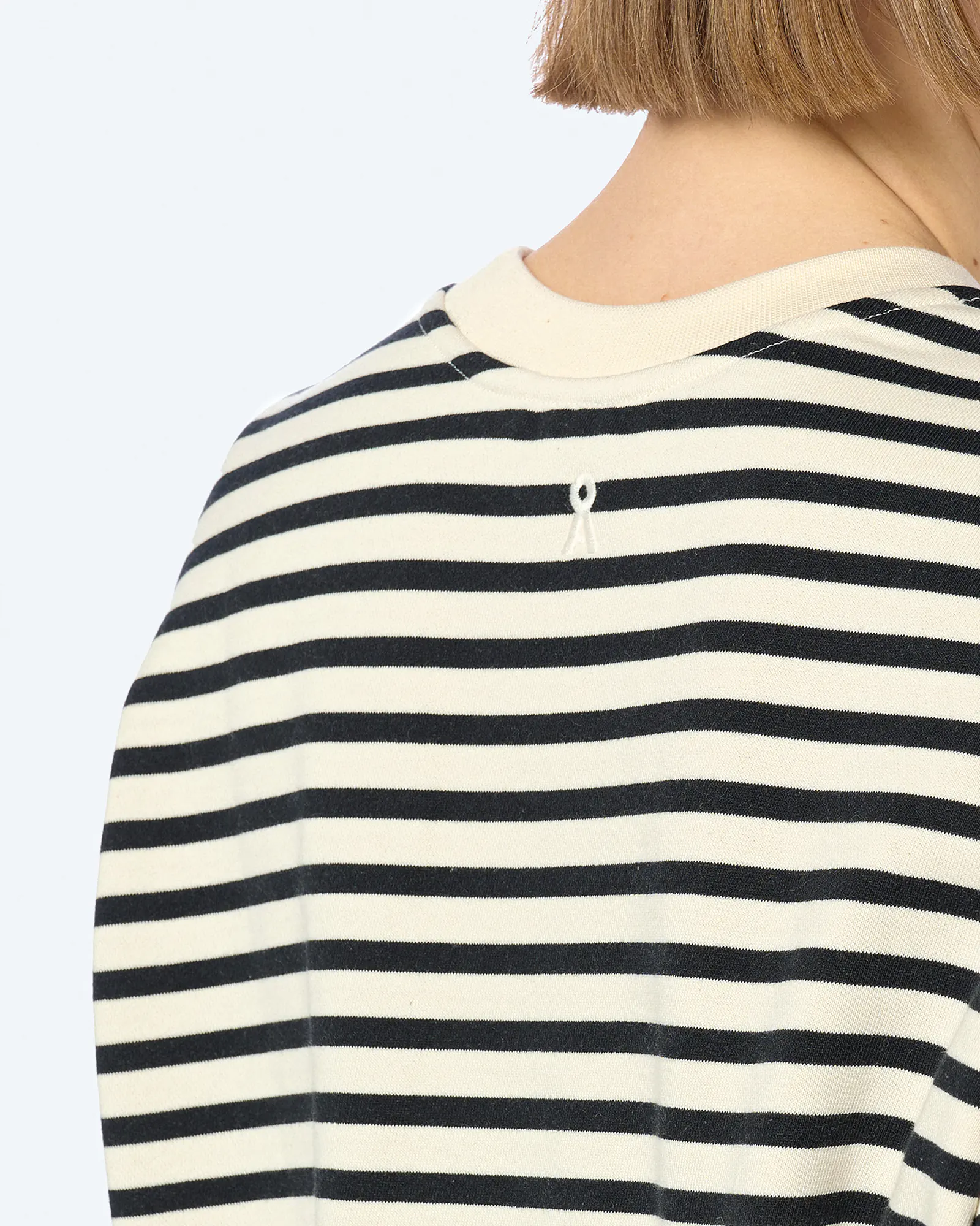 ARMEDANGELS FRANKAA MAARLEN STRIPE Sweatshirts Undyed/Black ARMEDANGELS FRANKAA MAARLEN STRIPE Sweatshirts Undyed/Black