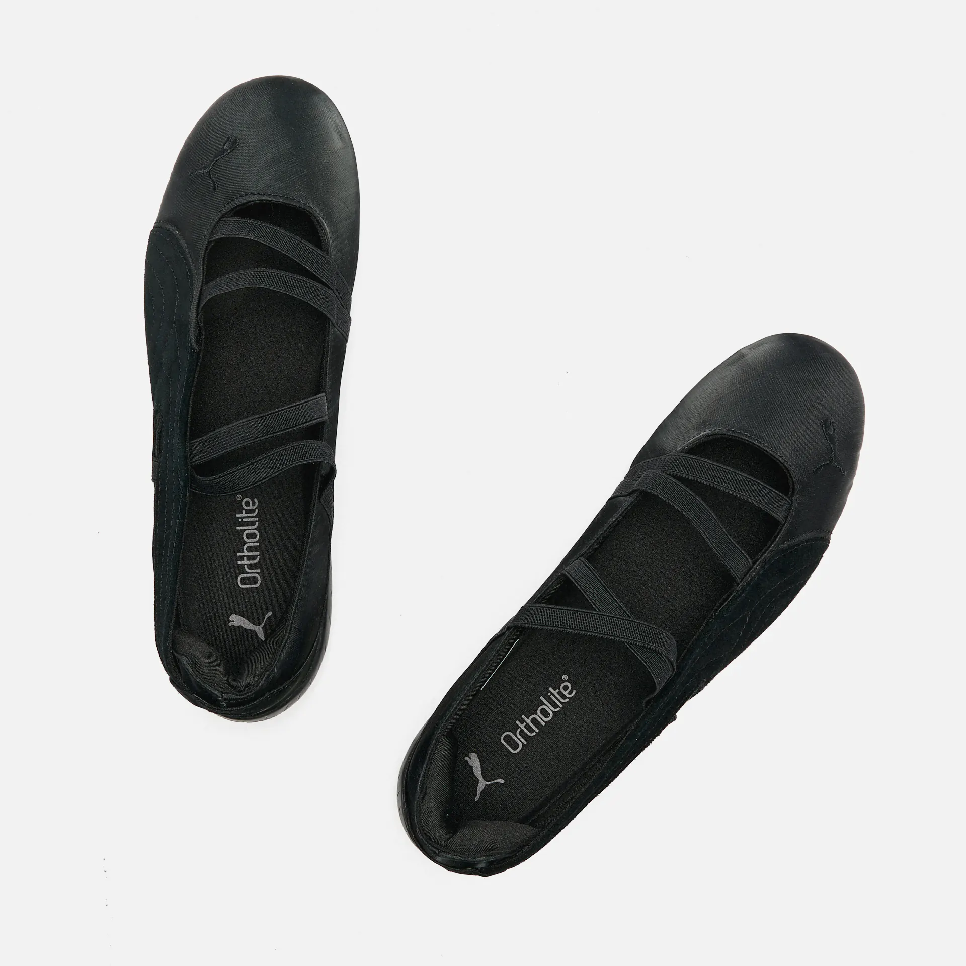 PUMA Speedcat Ballet Satin Sneakers Black/Cool Dark Grey