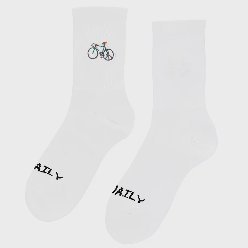 Iriedaily Peaceride Socks White