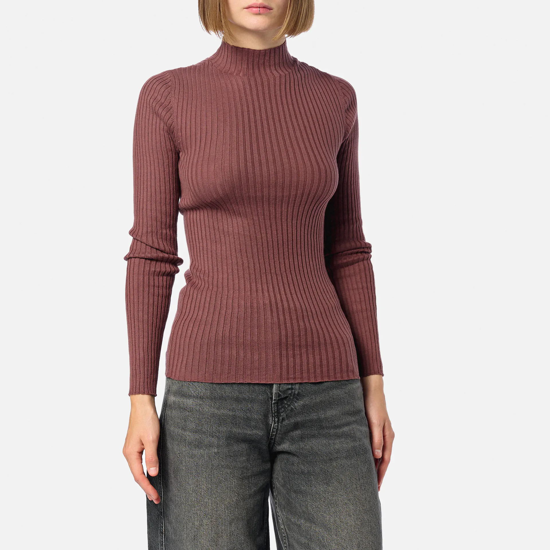 ARMEDANGELS ALAANIA Pullover Dark Berry