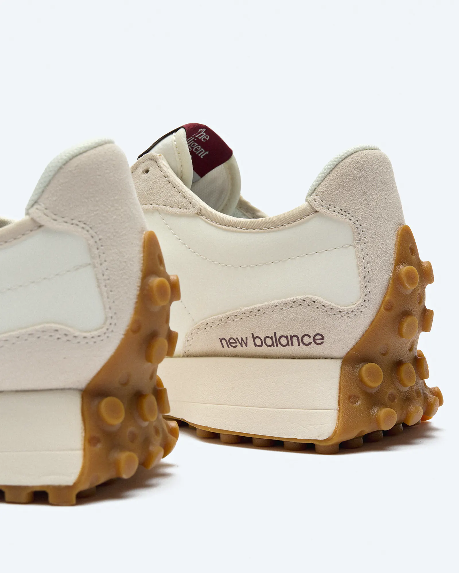 New Balance WS327 Lifestyle Sneaker Moonbeam/Burgundy New Balance WS327 Lifestyle Sneaker Moonbeam/Burgundy
