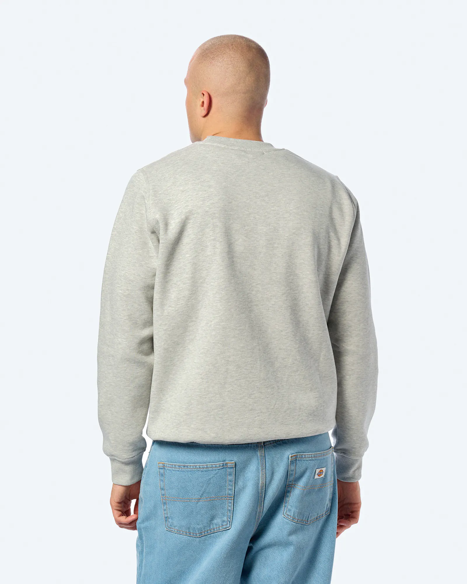 Unfair Athletics PB Crossstitch Crewneck Sweatshirt Grey Melange