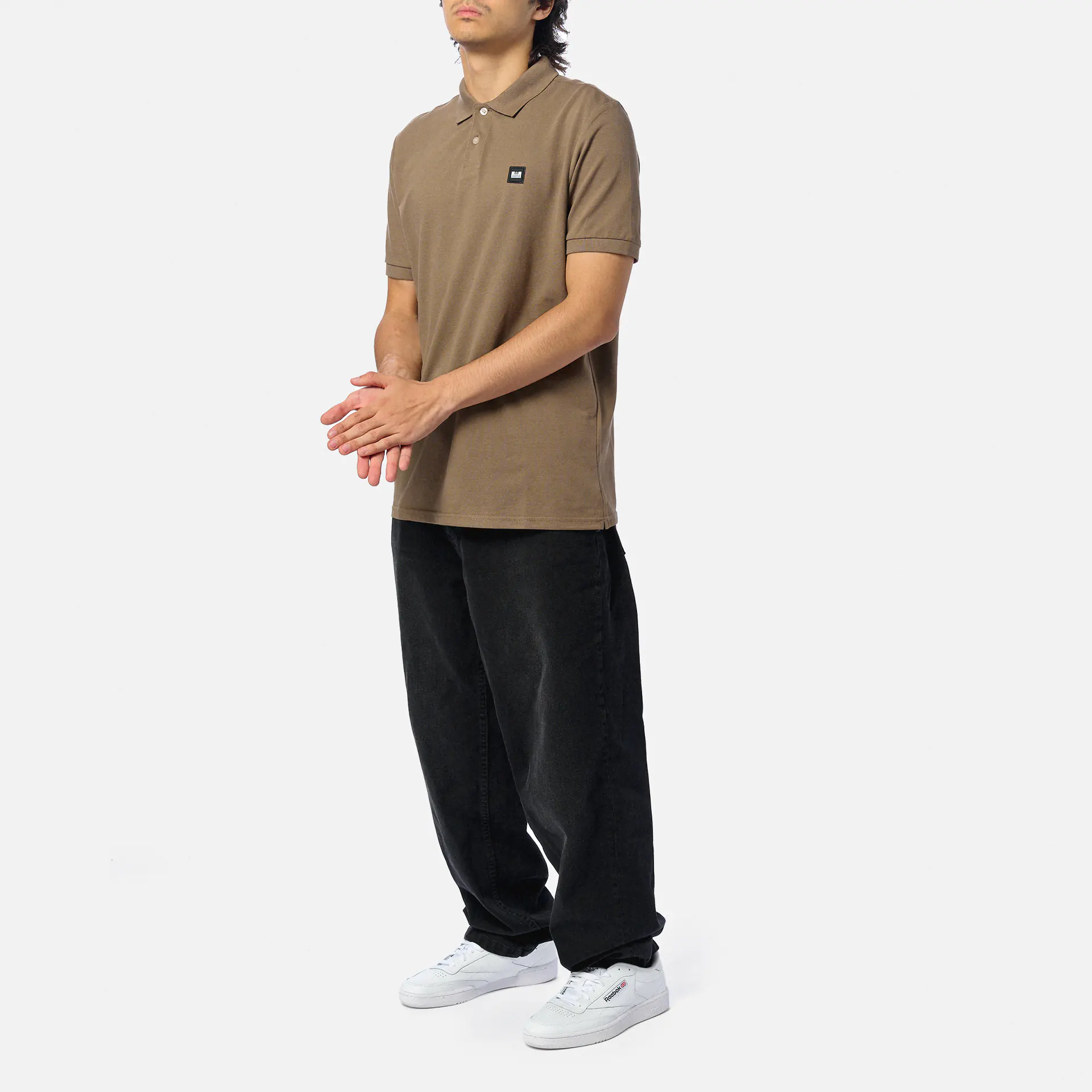 Weekend Offender Caneiros Polo Shirt Tobacco