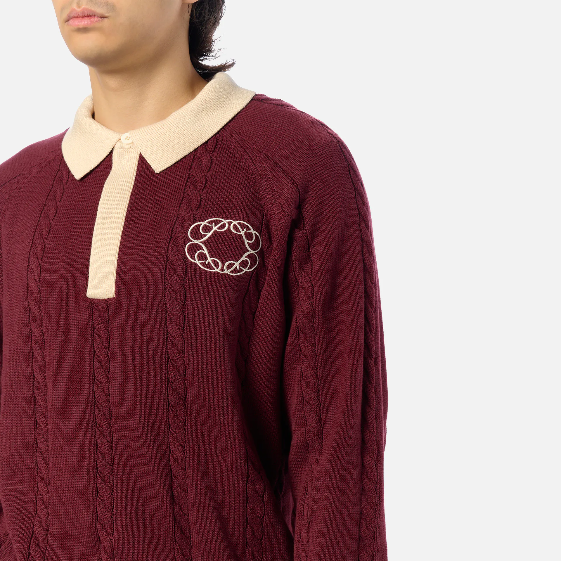Prohibited Legacy Knitted Jersey Bordeaux