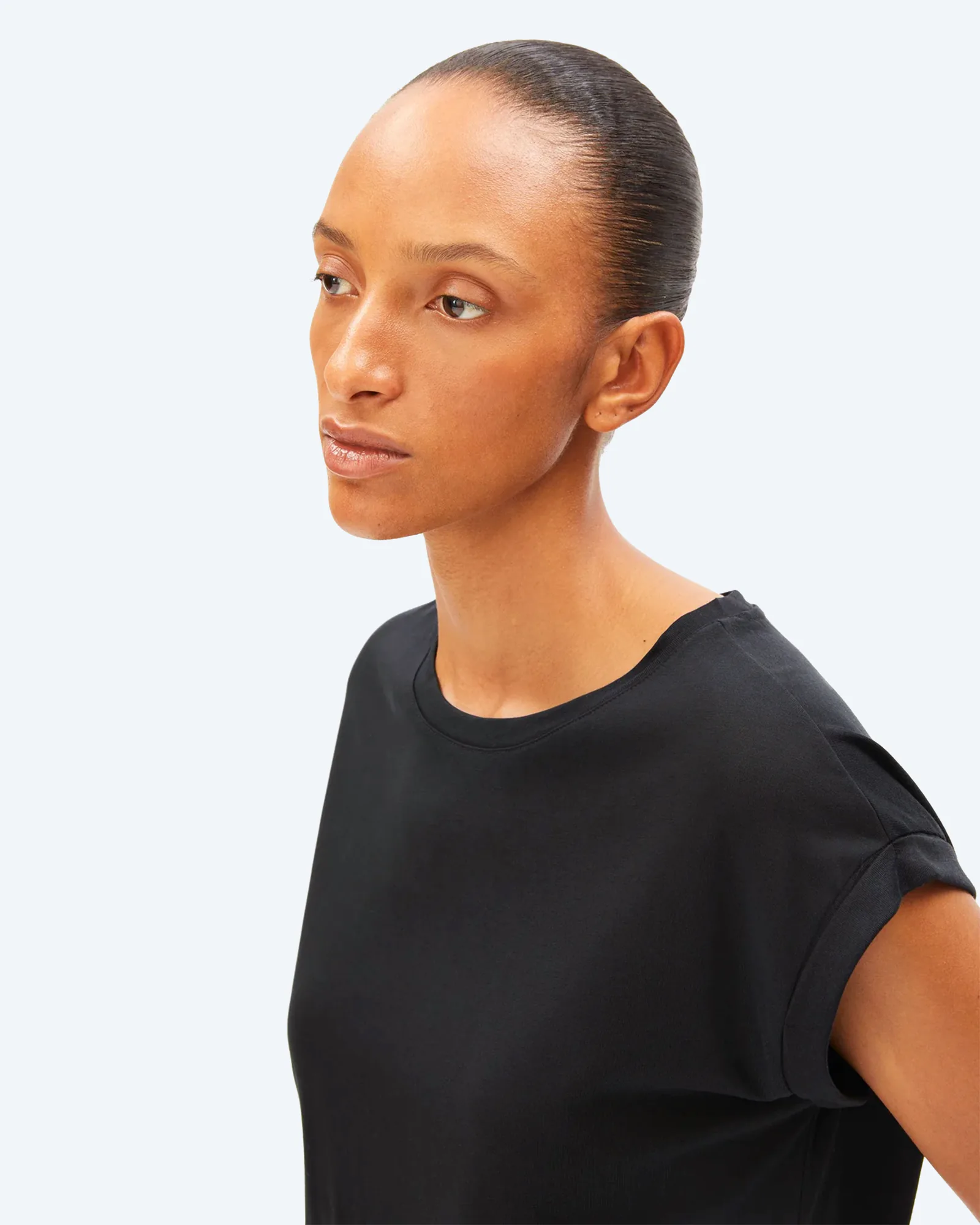 JILAANA T-SHIRT Black