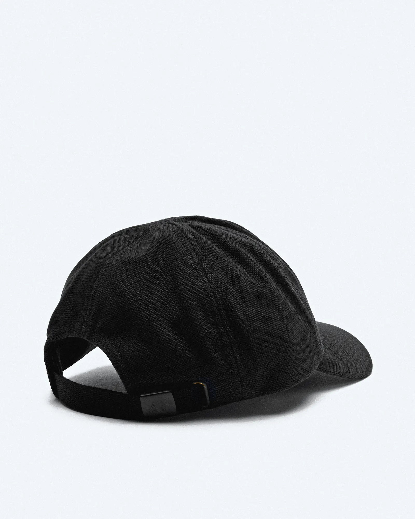 Fred Perry Pique Classic Cap Black/Shaded Stone