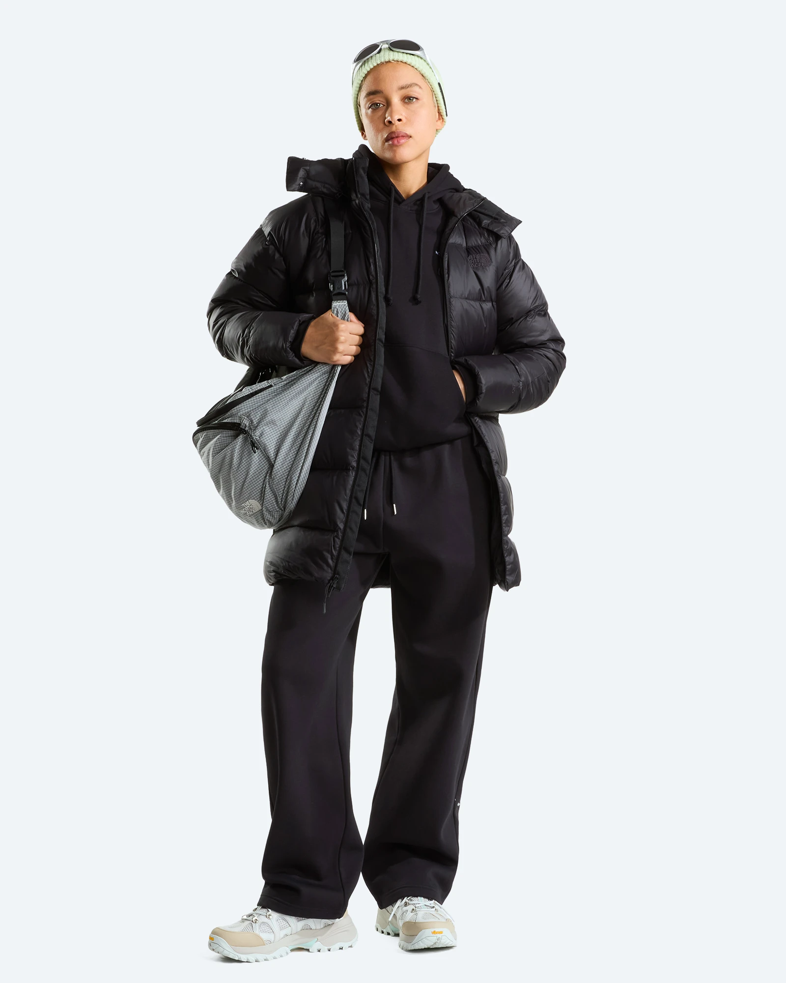 W Hydrenalite City Down Hooded Parka TNF Black