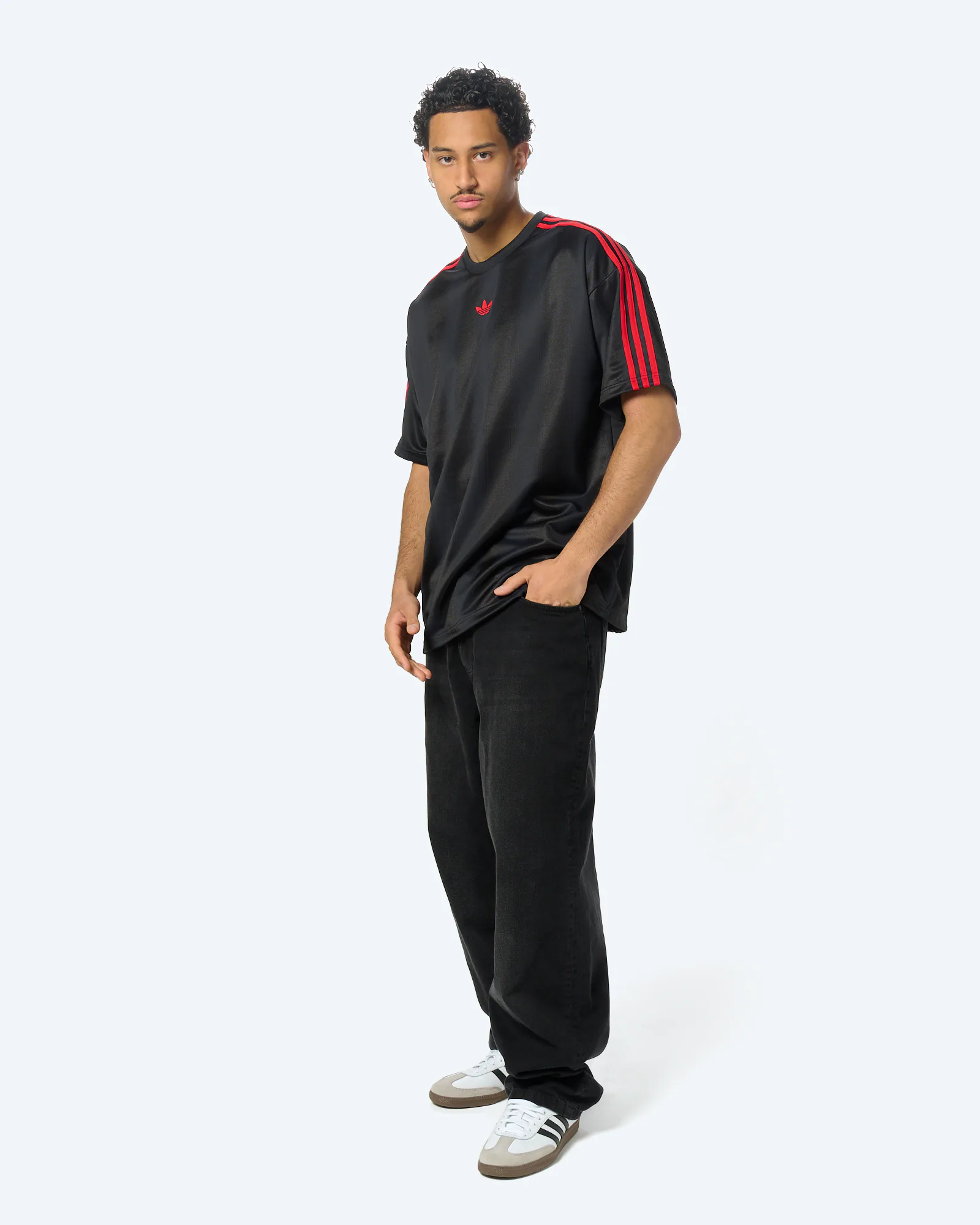 adidas Originals Jacquard Jersey Black/Black