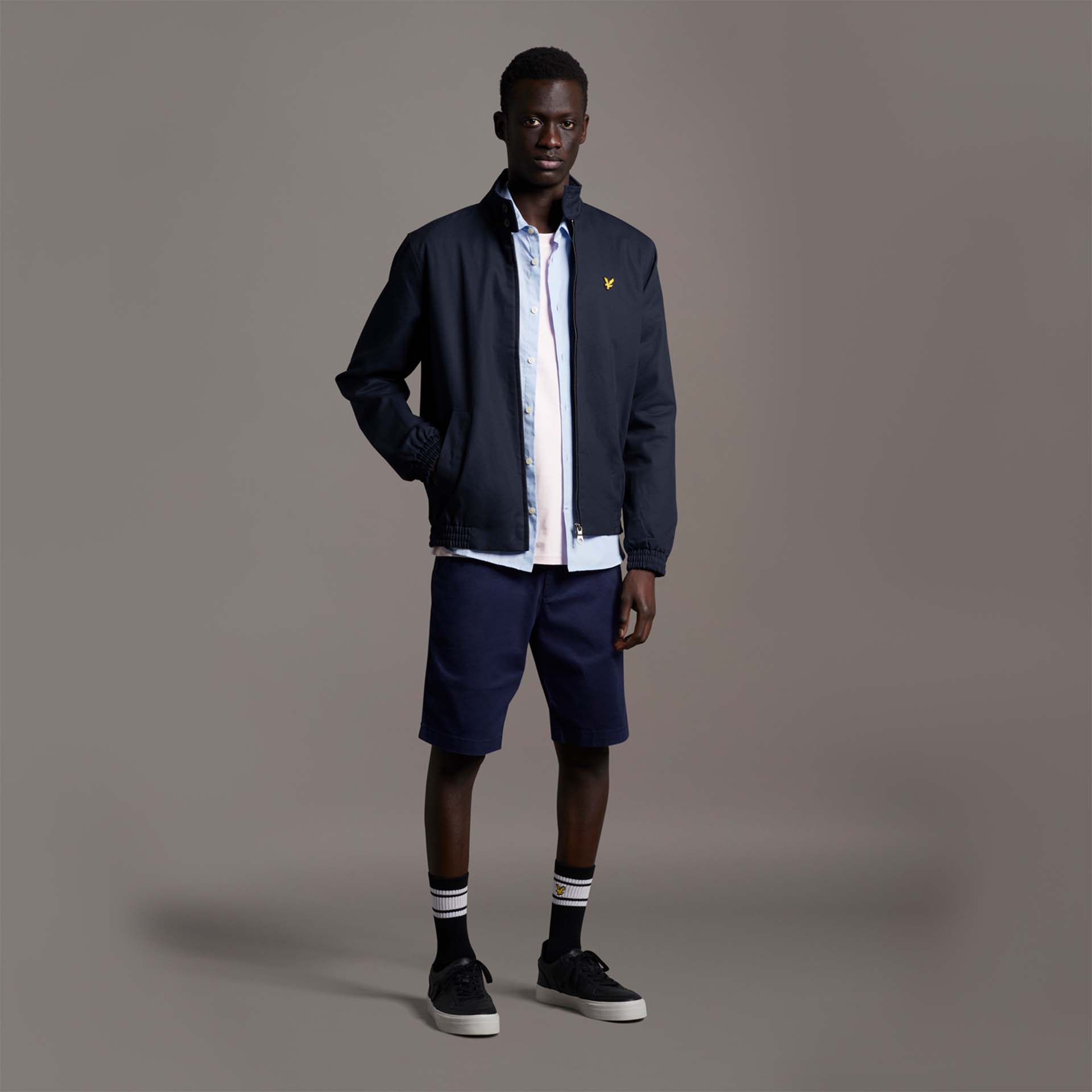 Lyle Scott Harrington Jacket Dark Navy