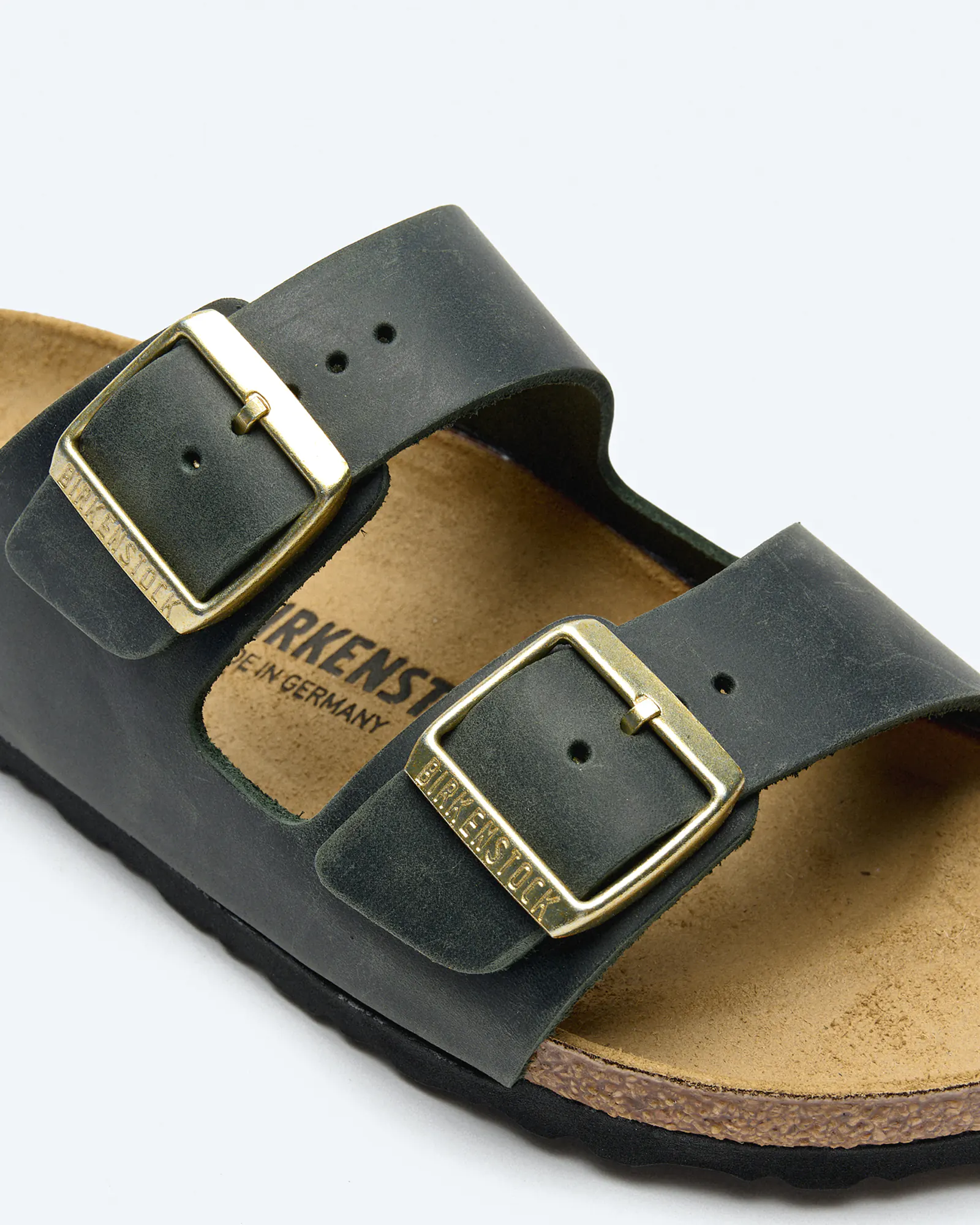 Birkenstock Arizona Oiled Leather Sandals Thyme