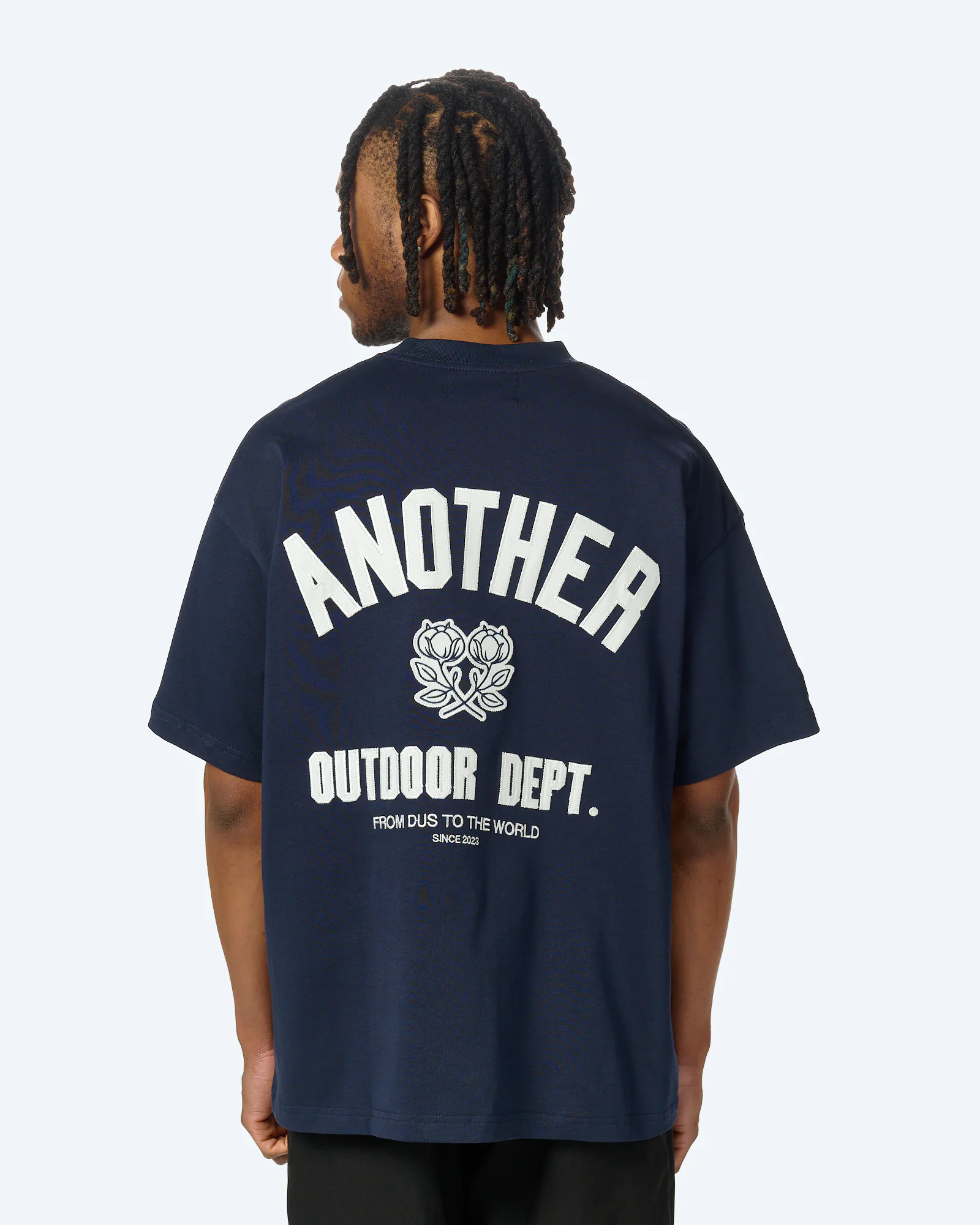 Another Cotton Another Outdoor Dept. T-Shirt Blue