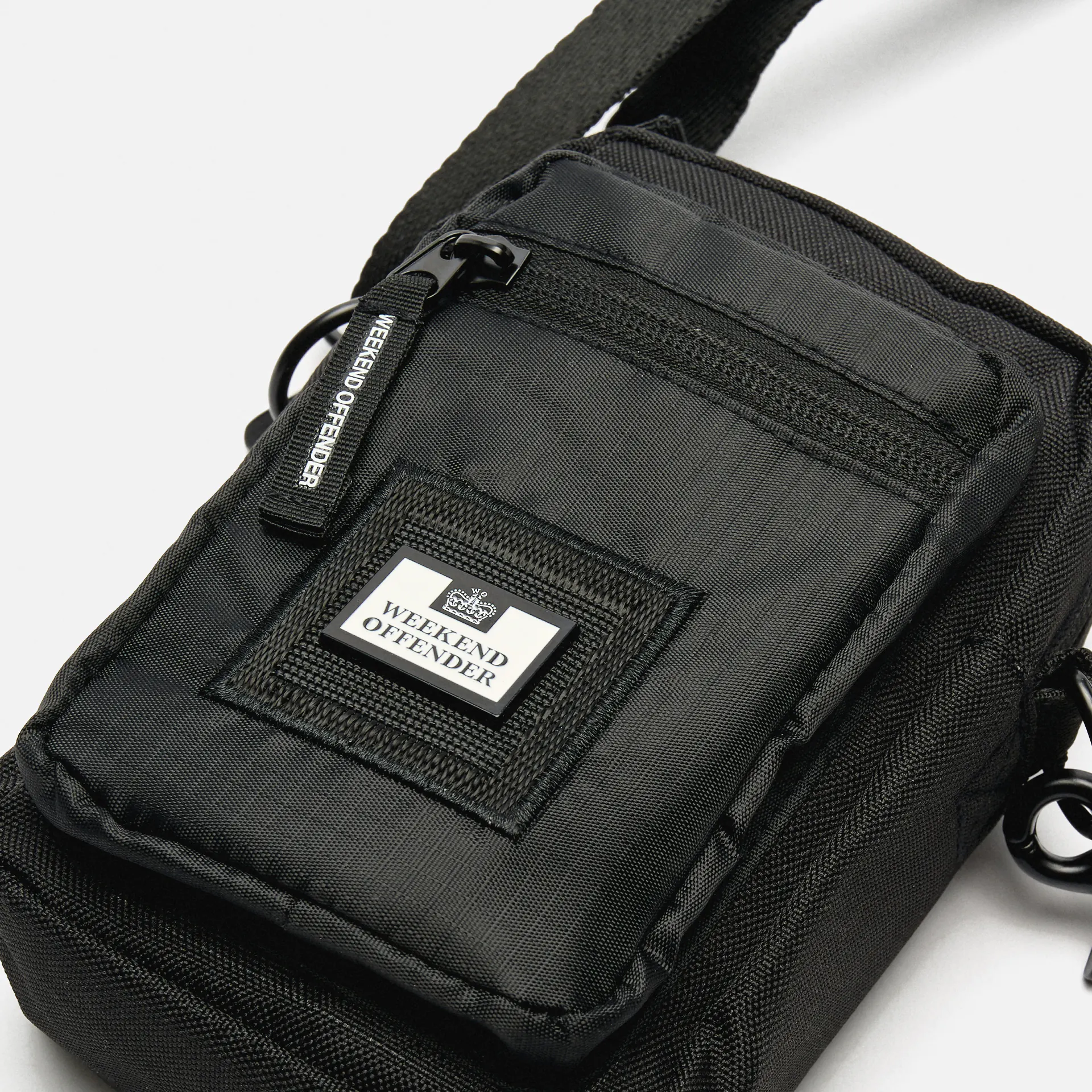 Weekend Offender Small Cross Body Bag Black