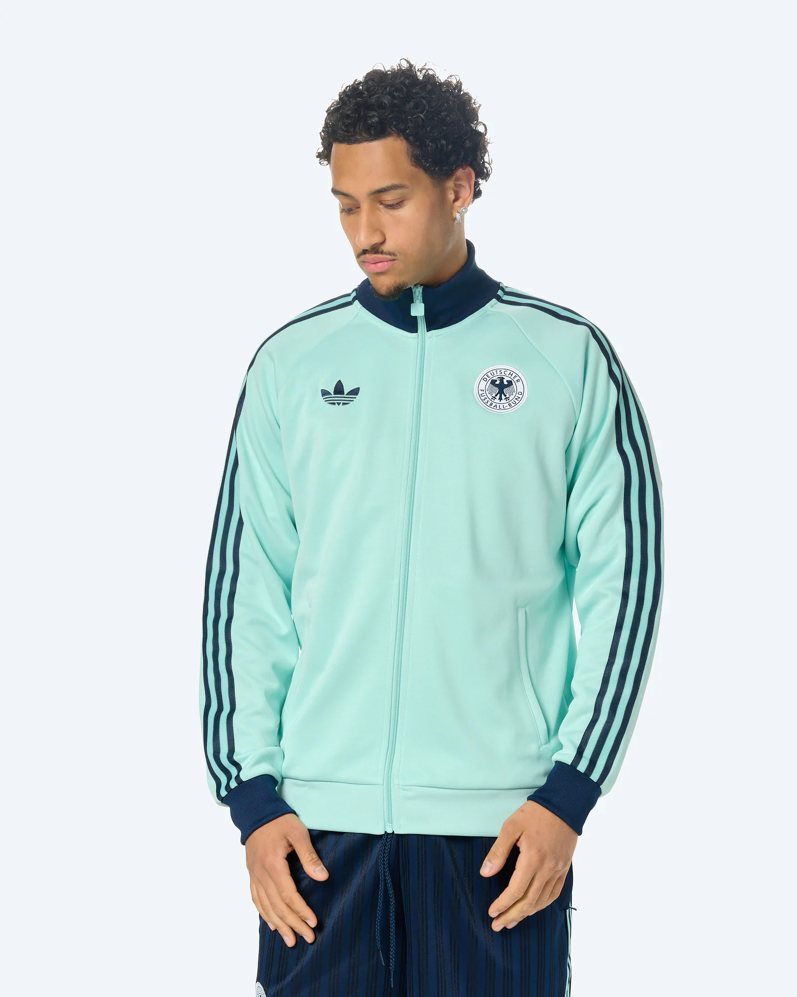 adidas DFB OG Track Jacket Sea Blue/Aqua