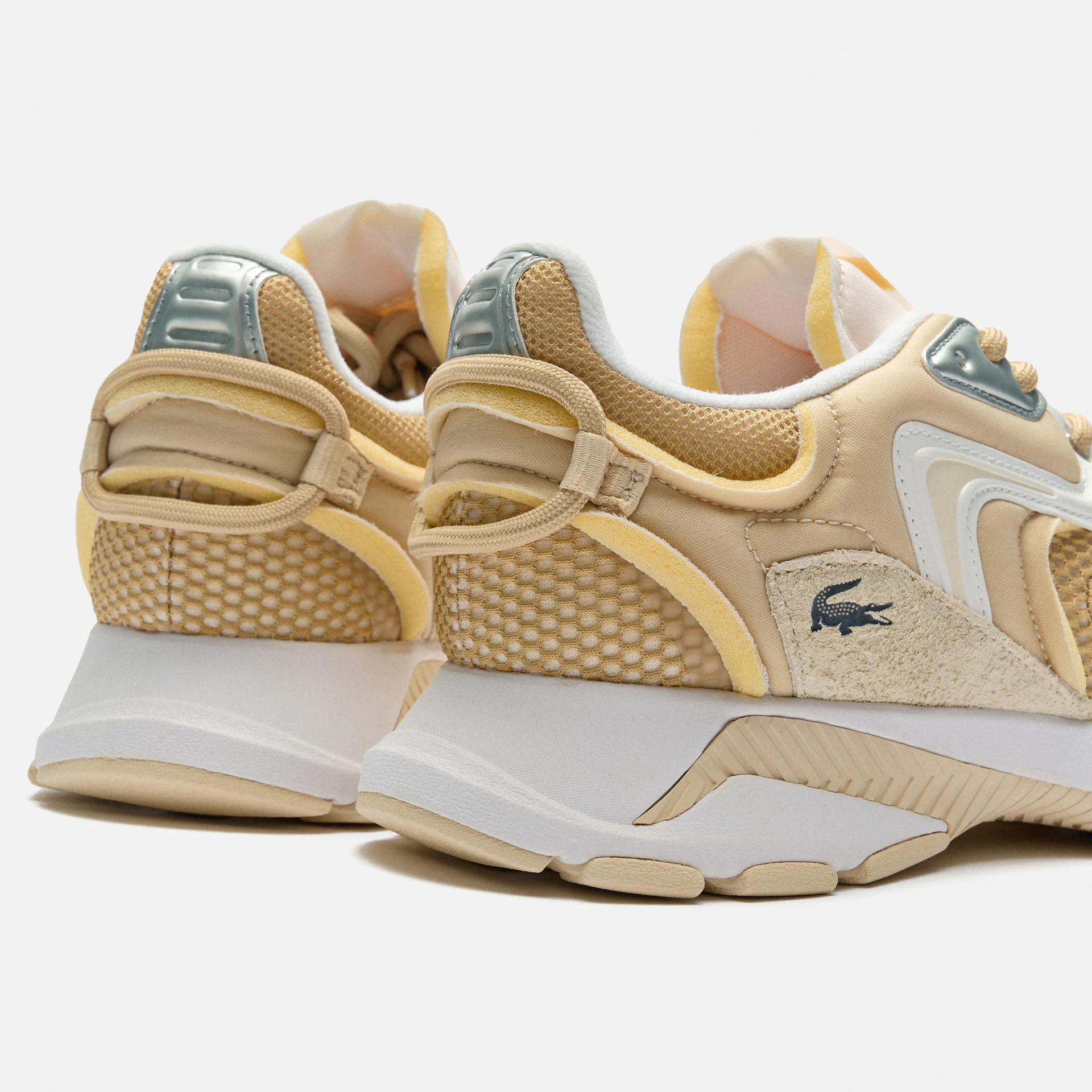 Lacoste L003 Neo Textile Sneaker Beige/White Lacoste L003 Neo Textile Sneaker Beige/White