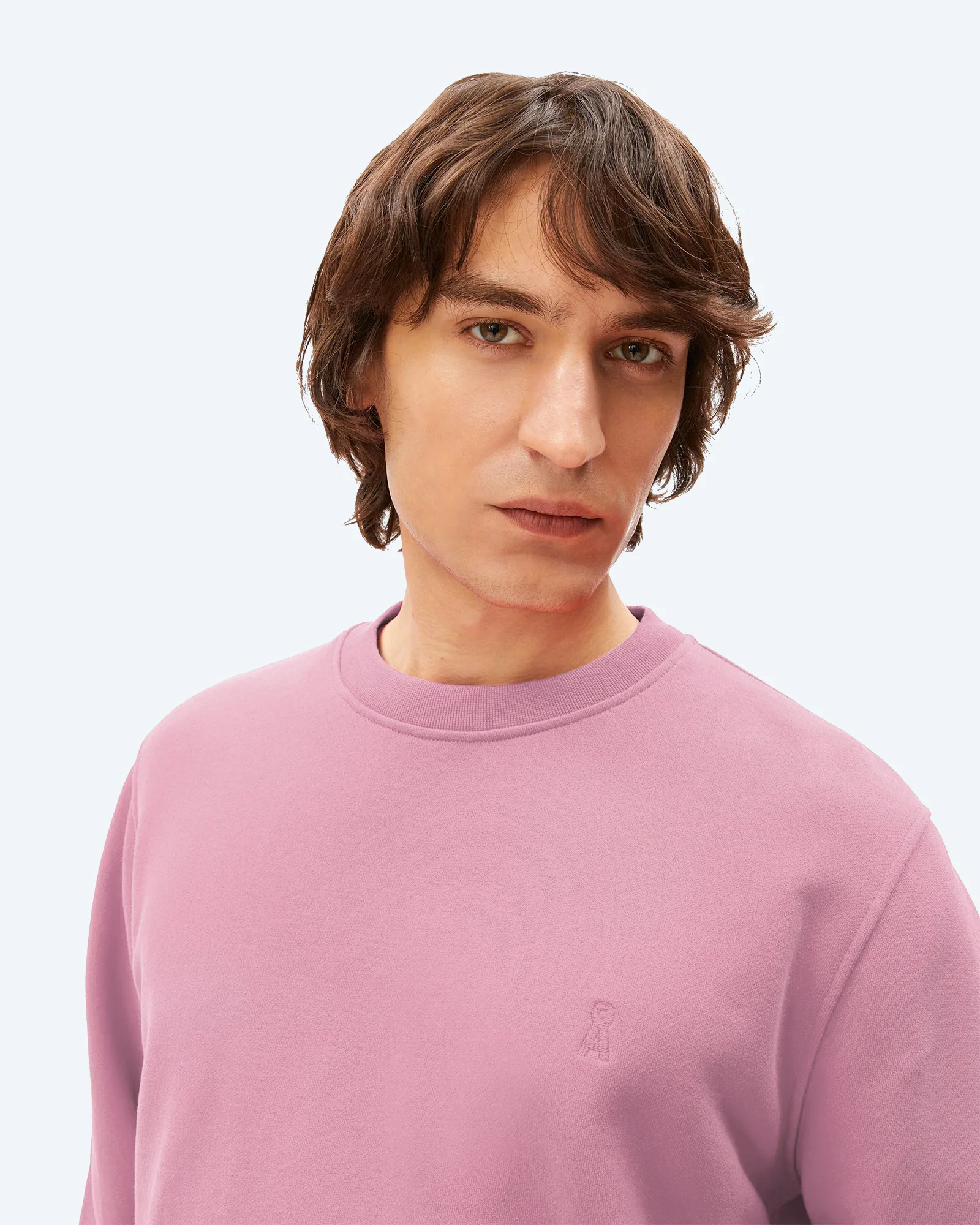 ARMEDANGELS BAARO FLEECE Sweatshirt Washed Berry