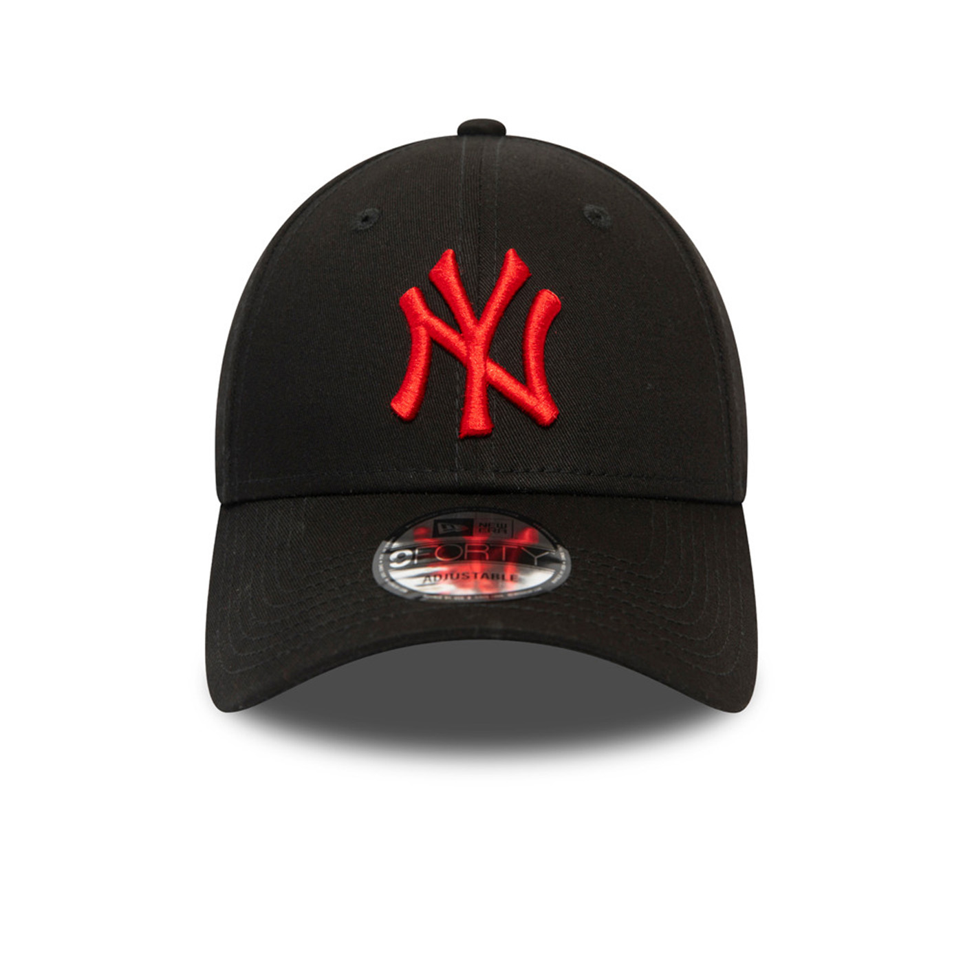 New Era MLB NY Yankees 9Forty Strapback Cap Black/Red