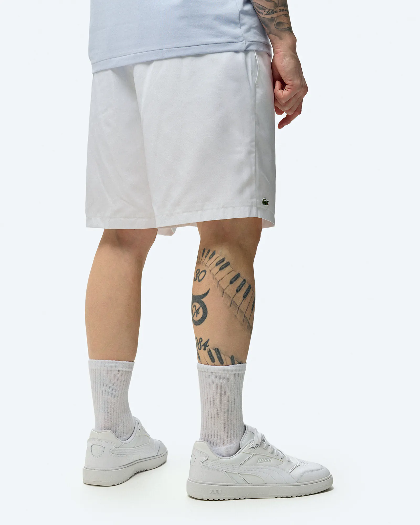 Lacoste Tennis Shorts White Lacoste Tennis Shorts White