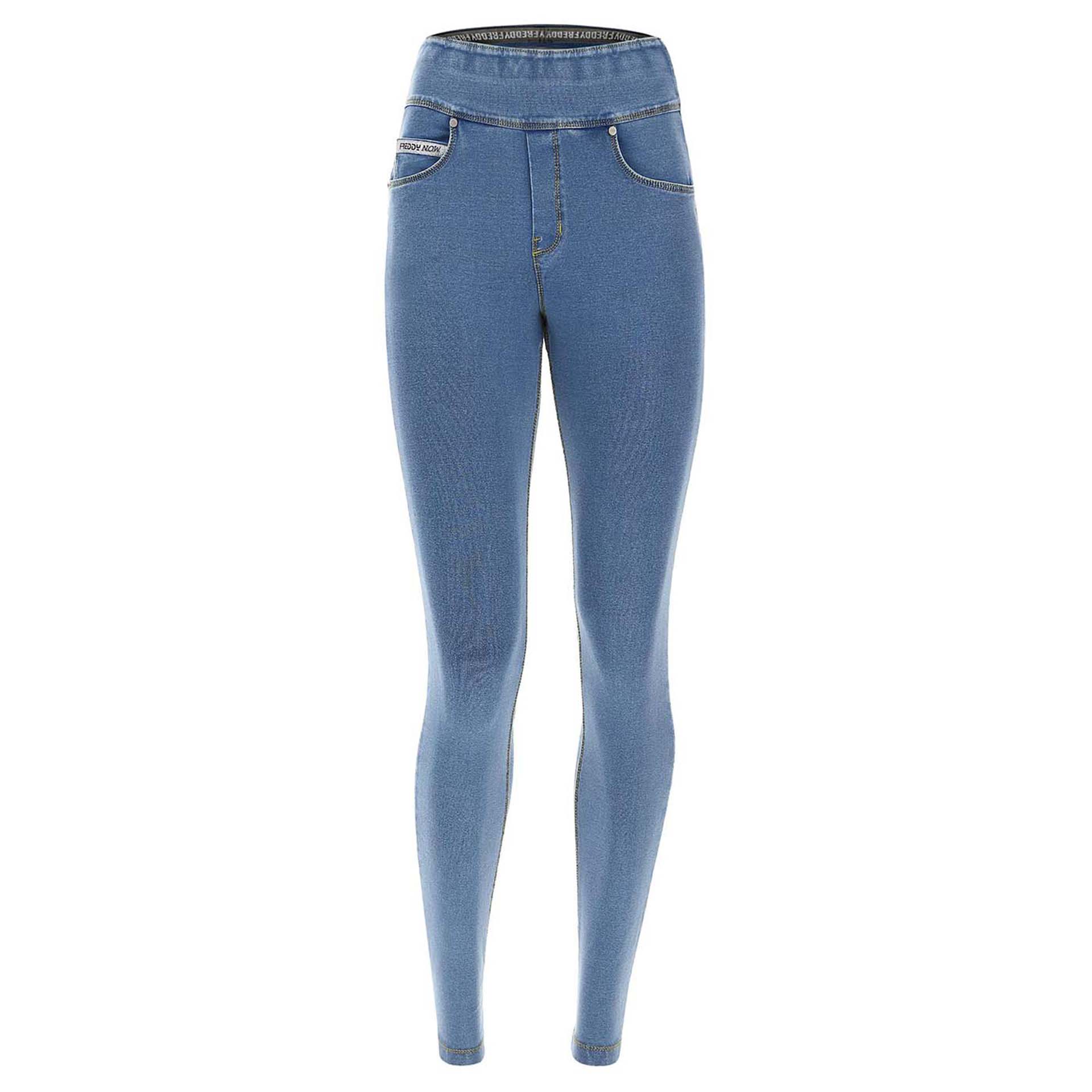 Freddy N.O.W. Yoga Mid Waist Skinny Pant Blue