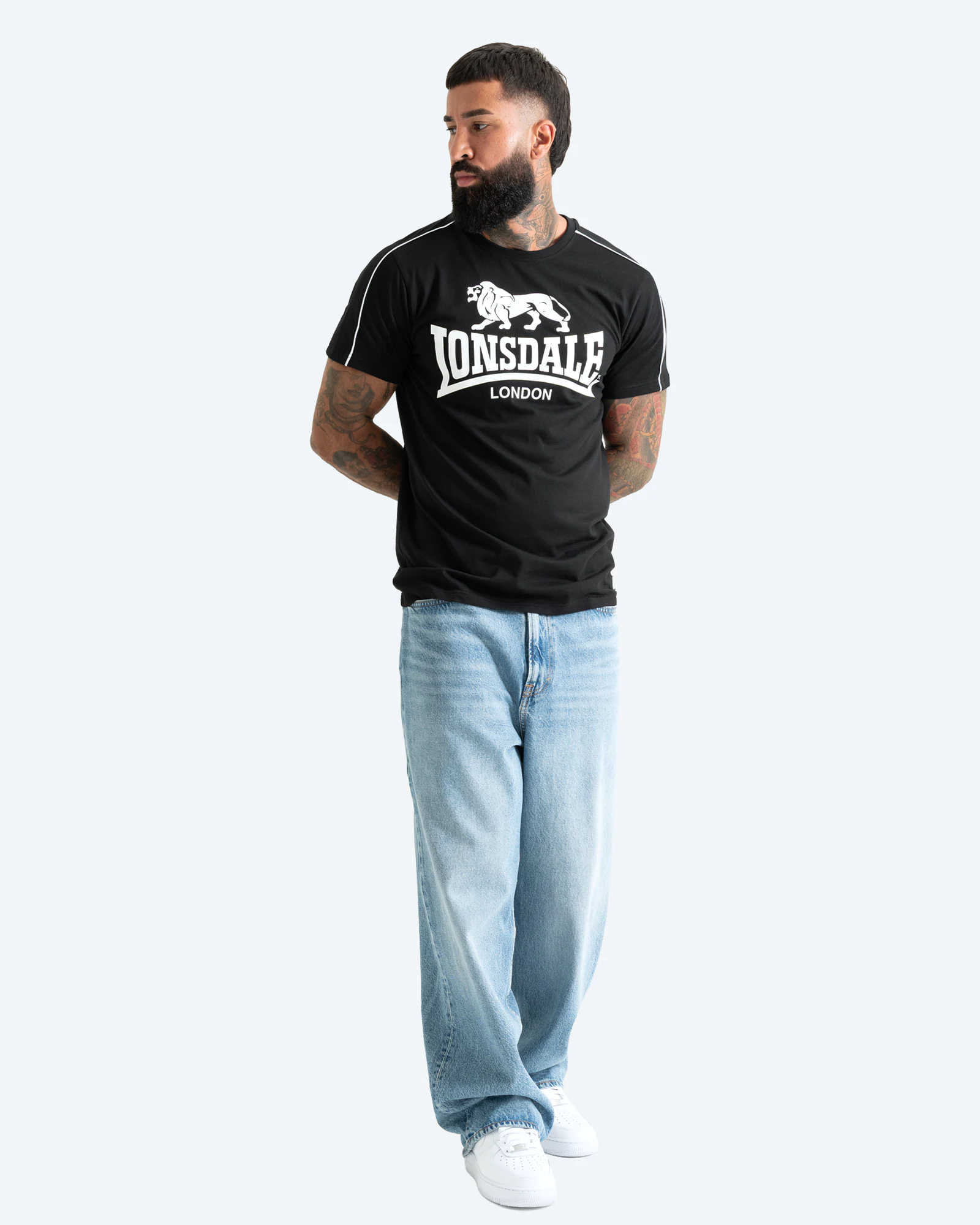 Ruislip T-Shirt Black/White