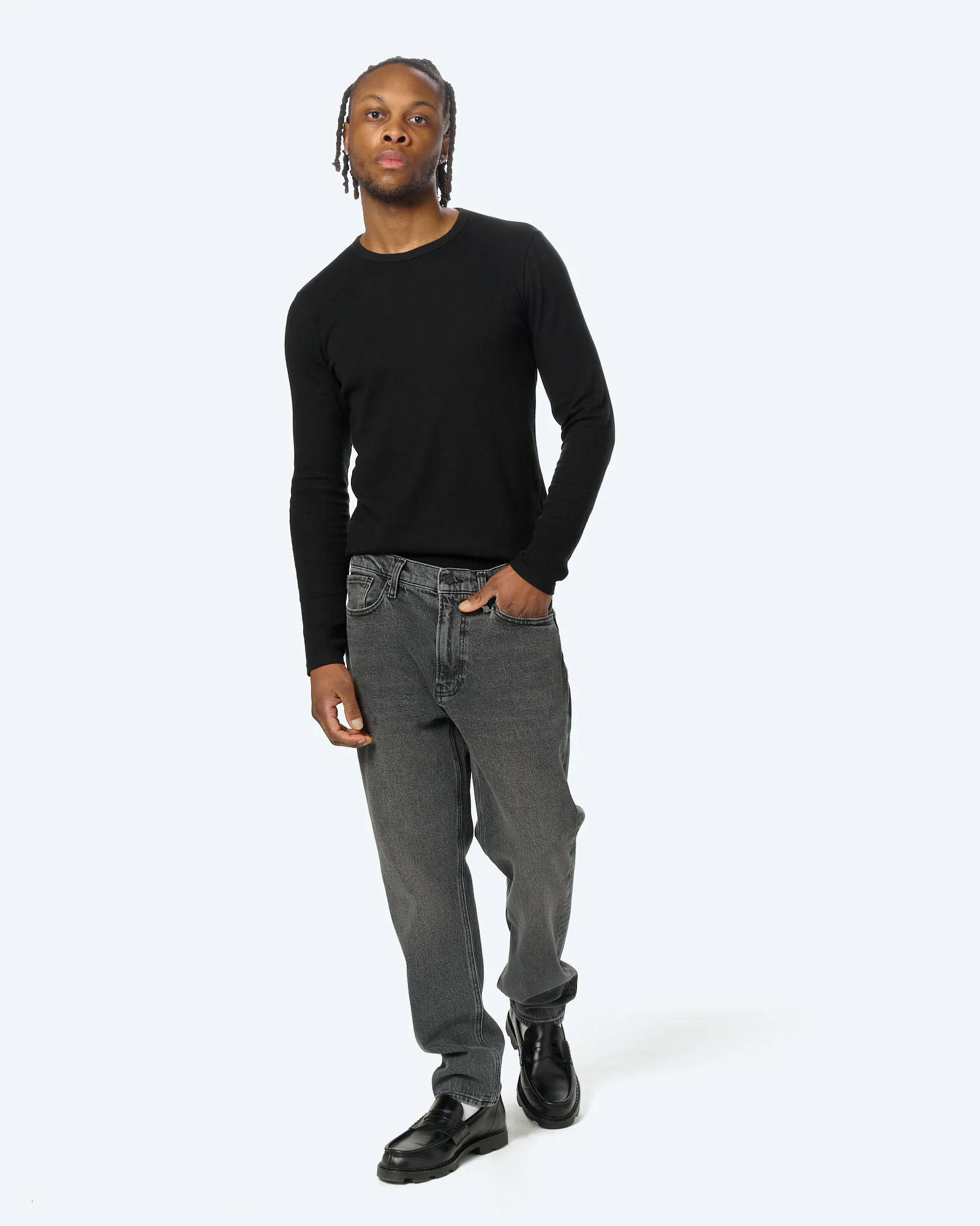 ARMEDANGELS MAAKX RELAXED TAPERED JEAN Denim Cadria