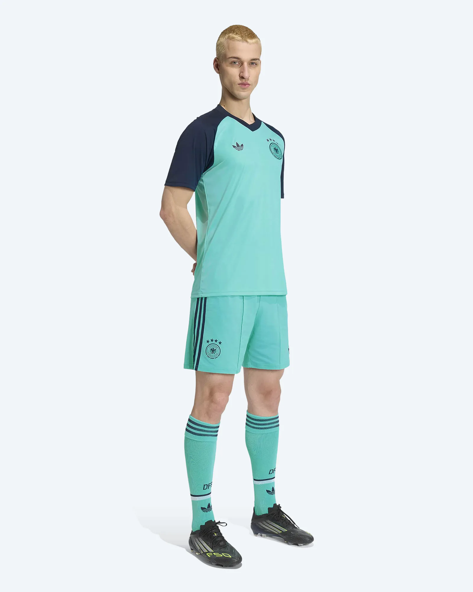 DFB Germany 26 Away Pre Match Jersey Flash Aqua