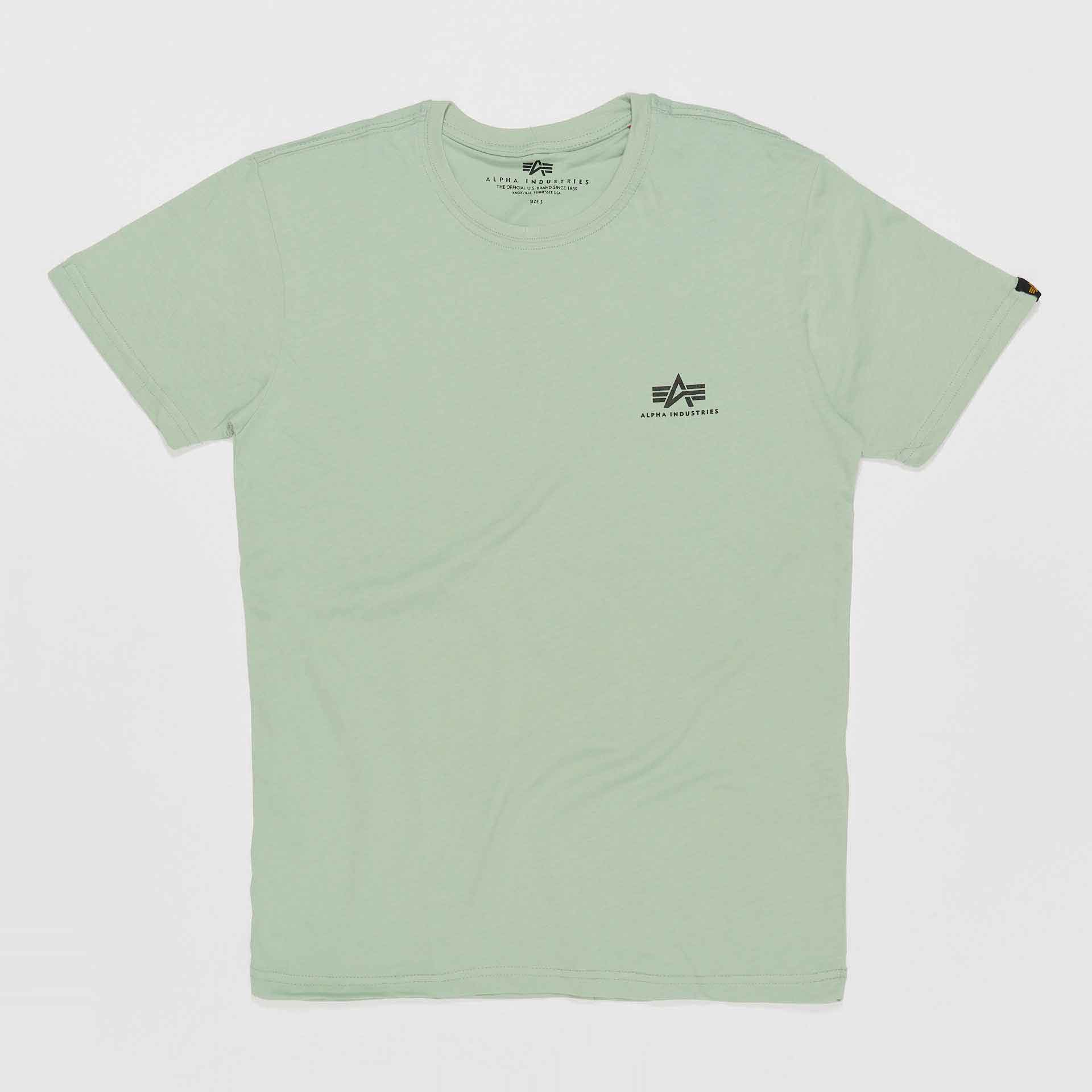 Alpha Industries Basic T-Shirt Small Logo Dusty Green