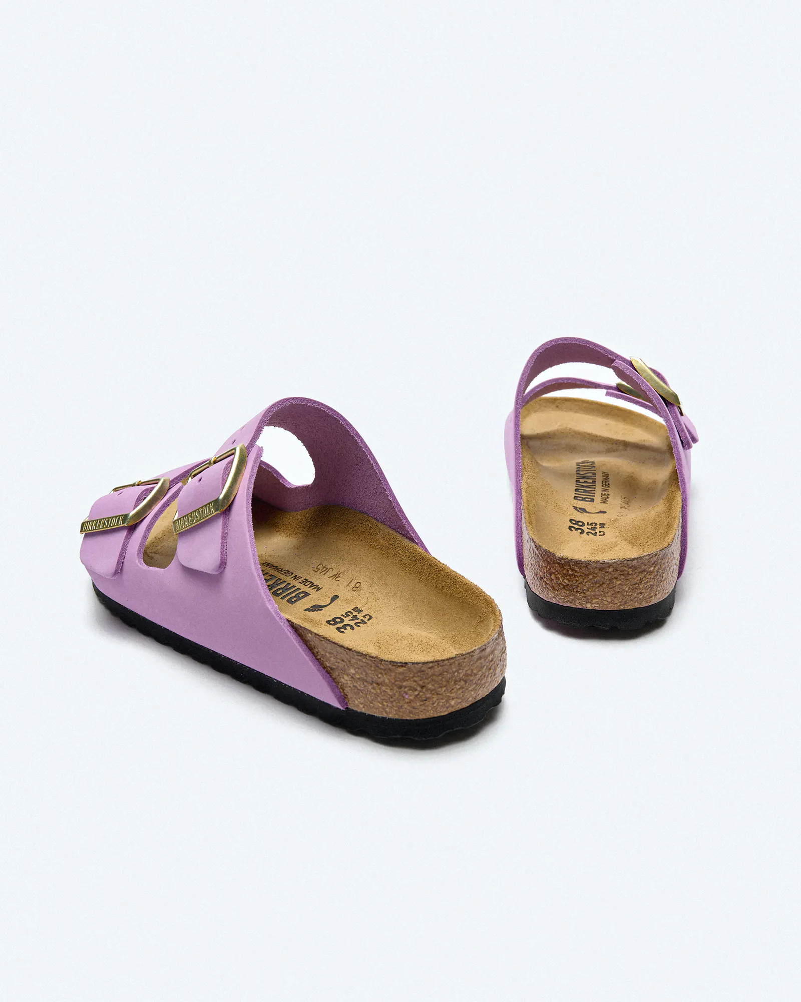 Birkenstock arizona metallic violet sales