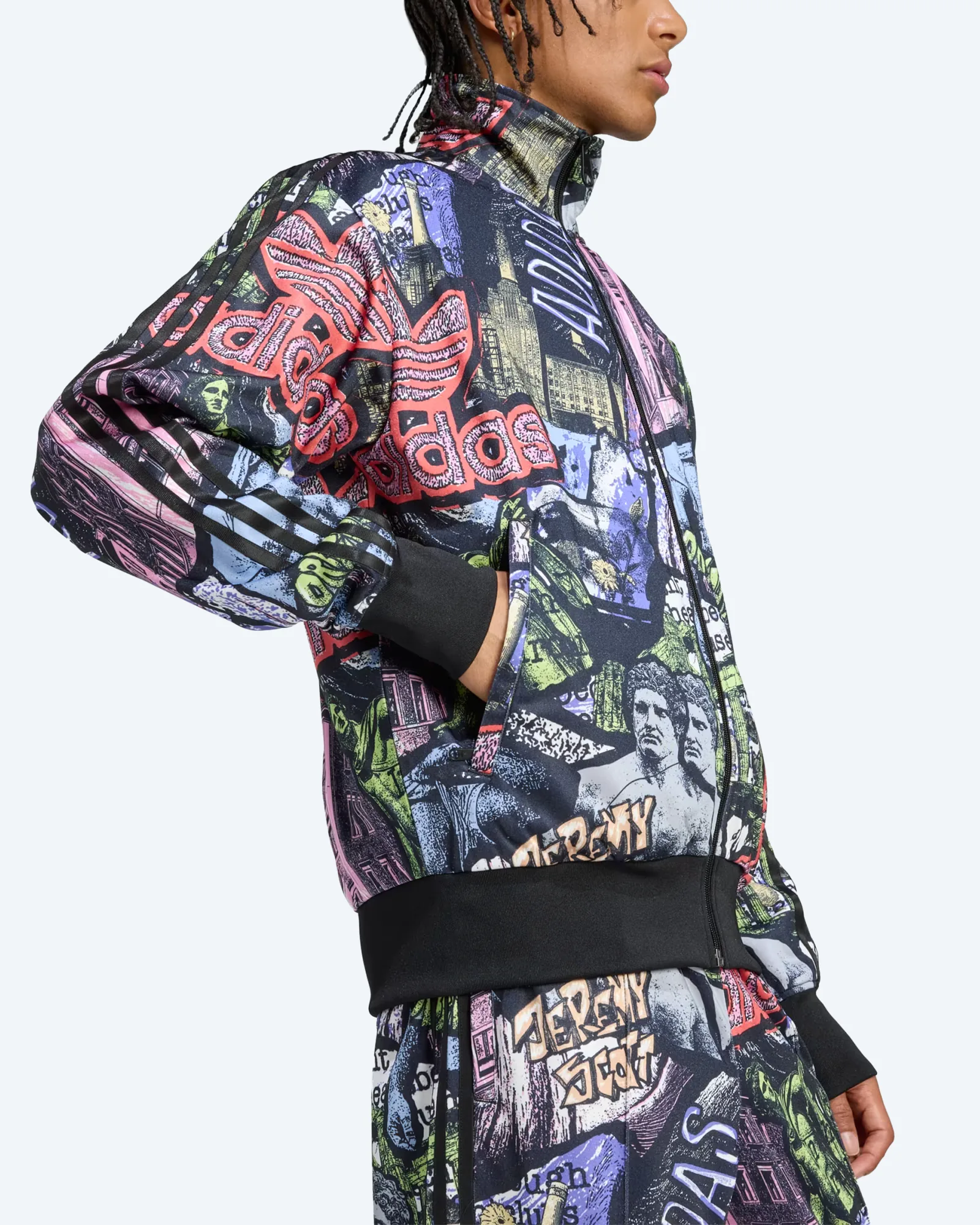 adidas Originals x Jeremy Scott AOP Track Top Multicolor
