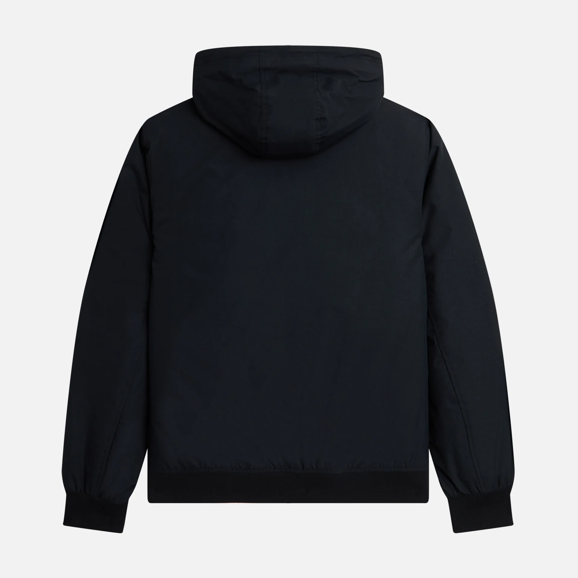 Fred Perry Padded Hooded Brentham Jacket Black/Gunmetal