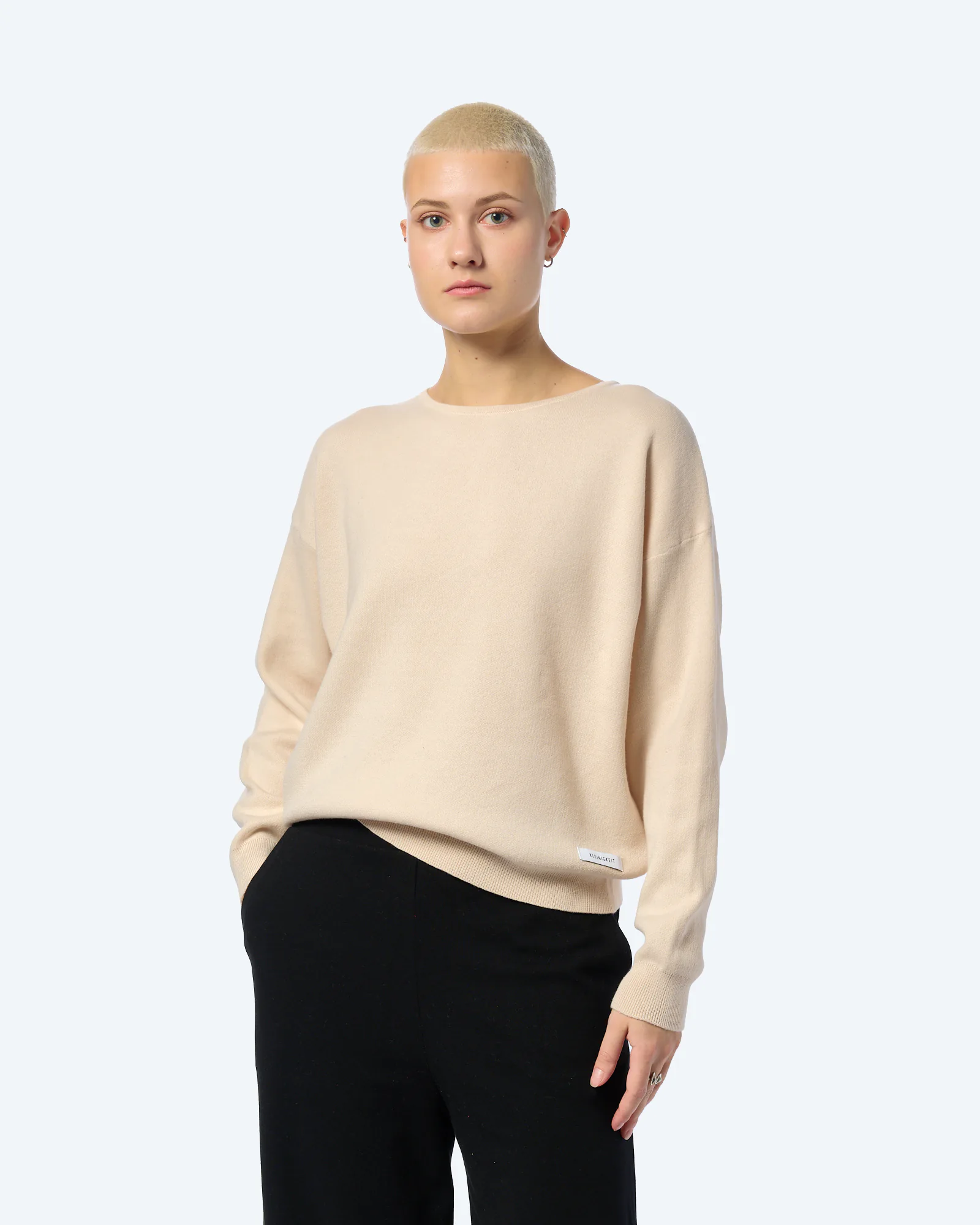 Kleinigkeit Wollma Good Life Strickpullover Beige