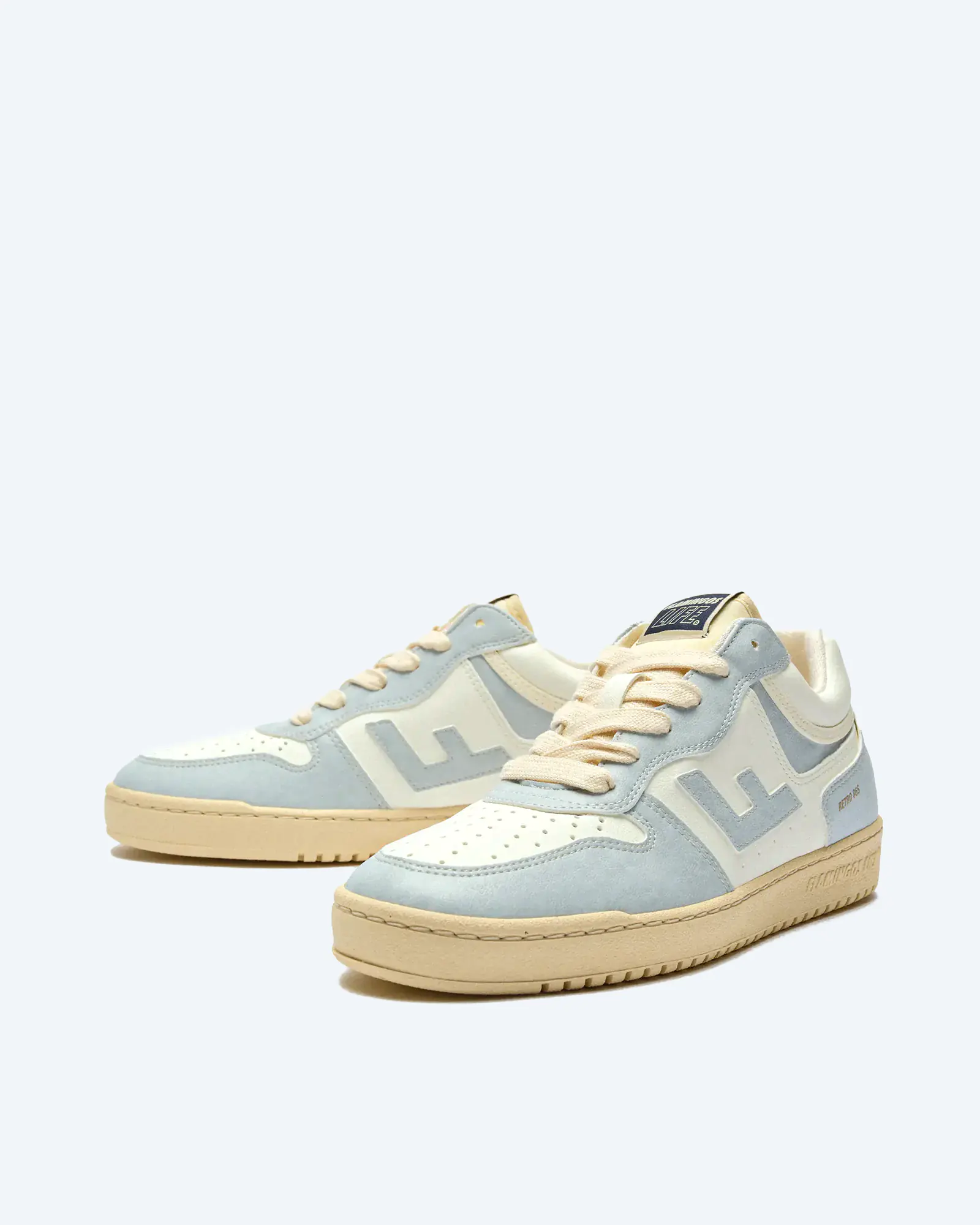 Flamingos Life Retro 86s Sneaker Fog Vanilla Flamingos Life Retro 86s Sneaker Fog Vanilla