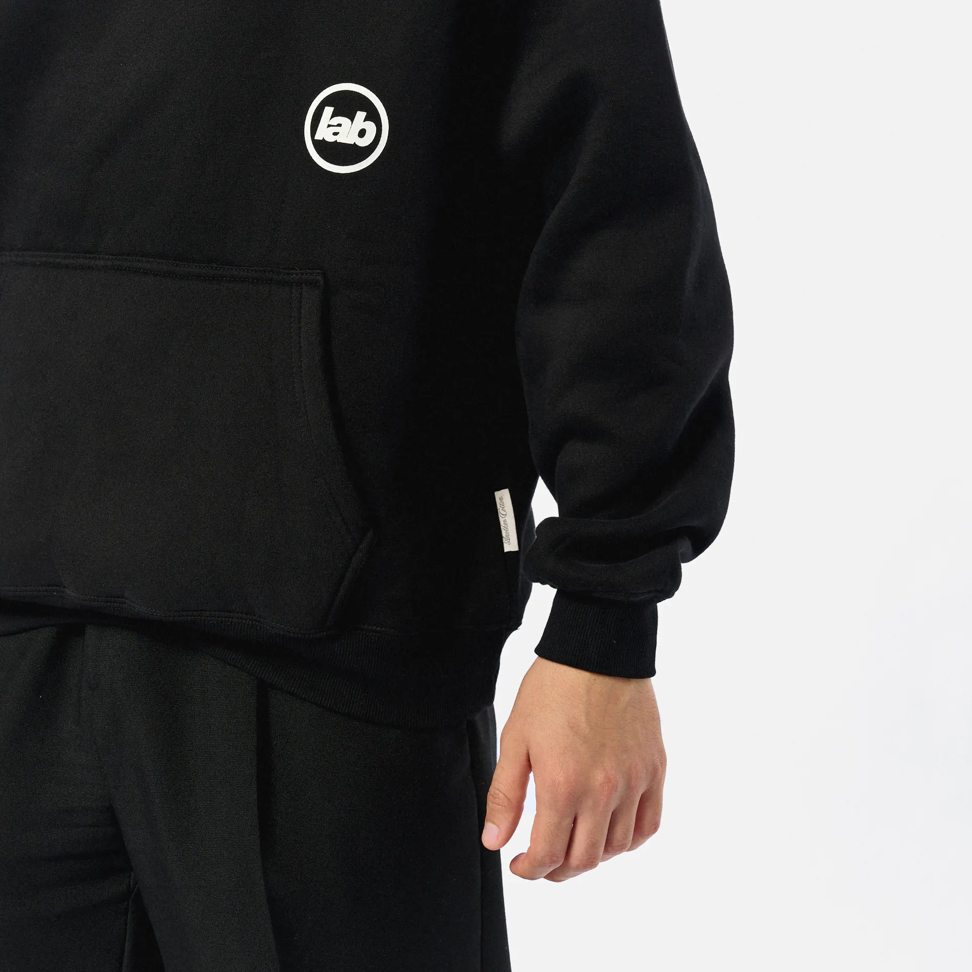 Another Cotton Pods Hoodie Black