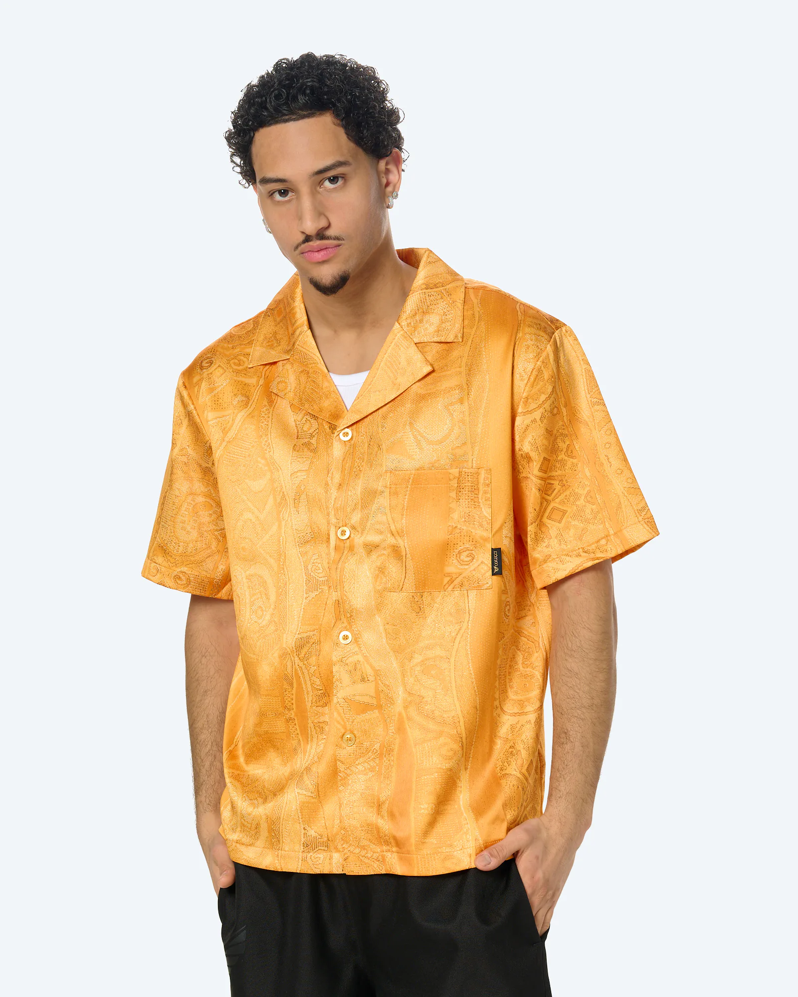 Colucci Signature Resort Shirt Yellow SIG AOP