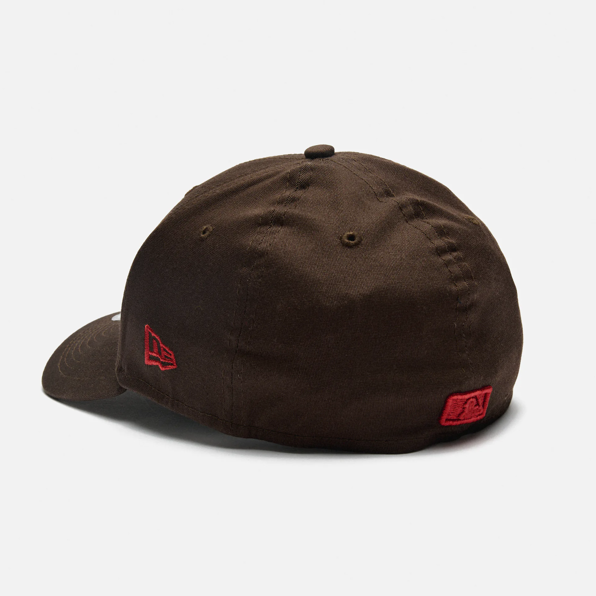New Era MLB NY Yankees League Essential 39Thirty Stretch Fit Cap Brown/Red