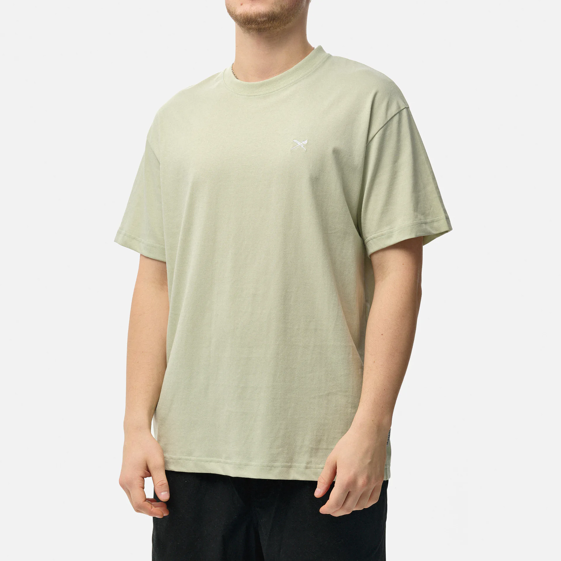 Iriedaily Mini Flag Relaxed T-Shirt Light Sage