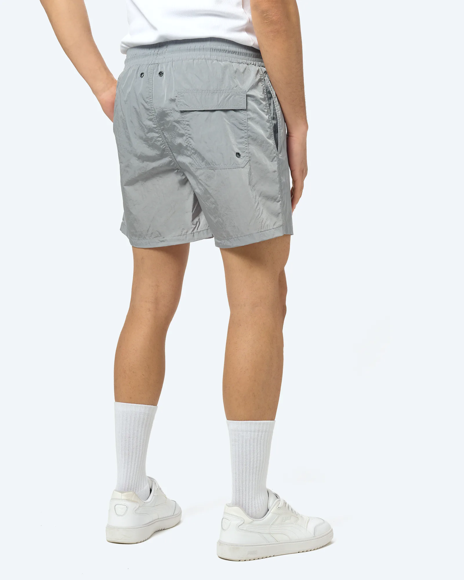 Weekend Offender Stacks Swim Short Smokey