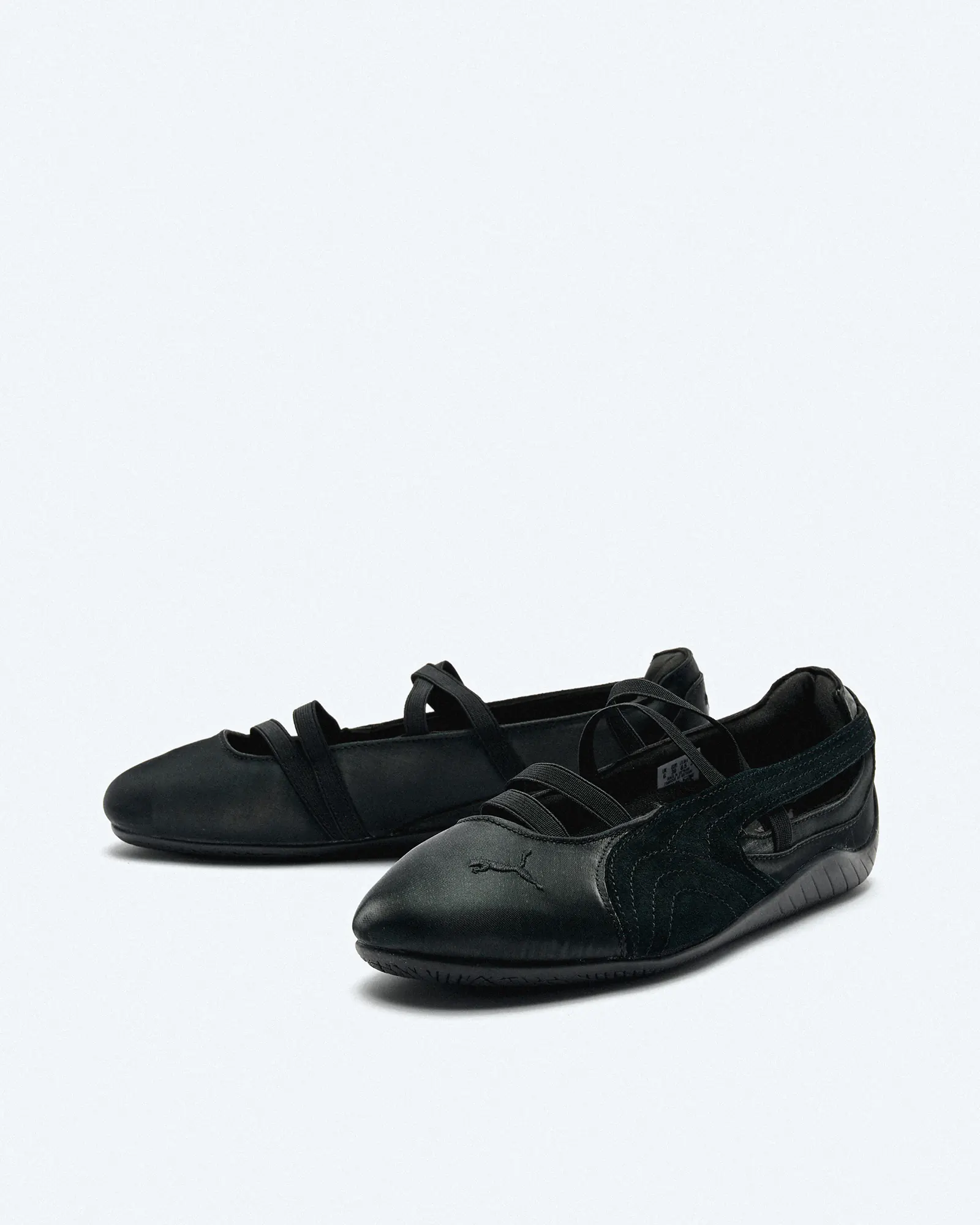 PUMA Speedcat Ballet Satin Sneakers Black/Cool Dark Grey PUMA Speedcat Ballet Satin Sneakers Black/Cool Dark Grey