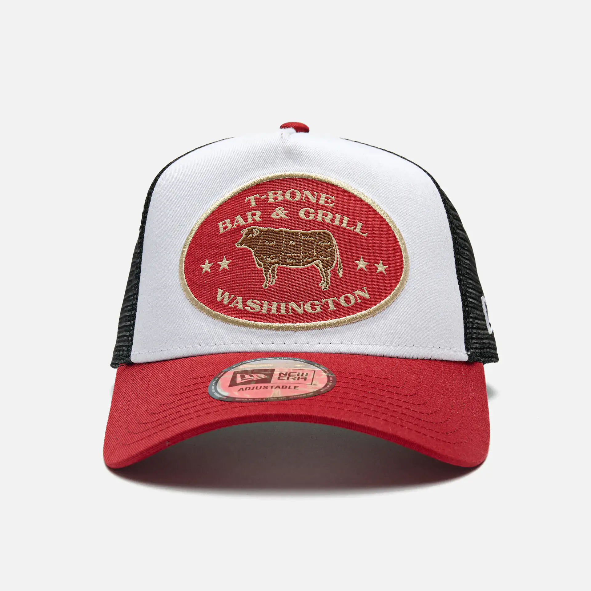 New Era Food Location Trucker Cap White/Red/Black