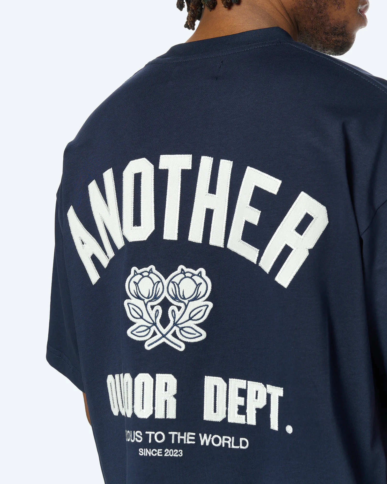 Another Cotton Another Outdoor Dept. T-Shirt Blue