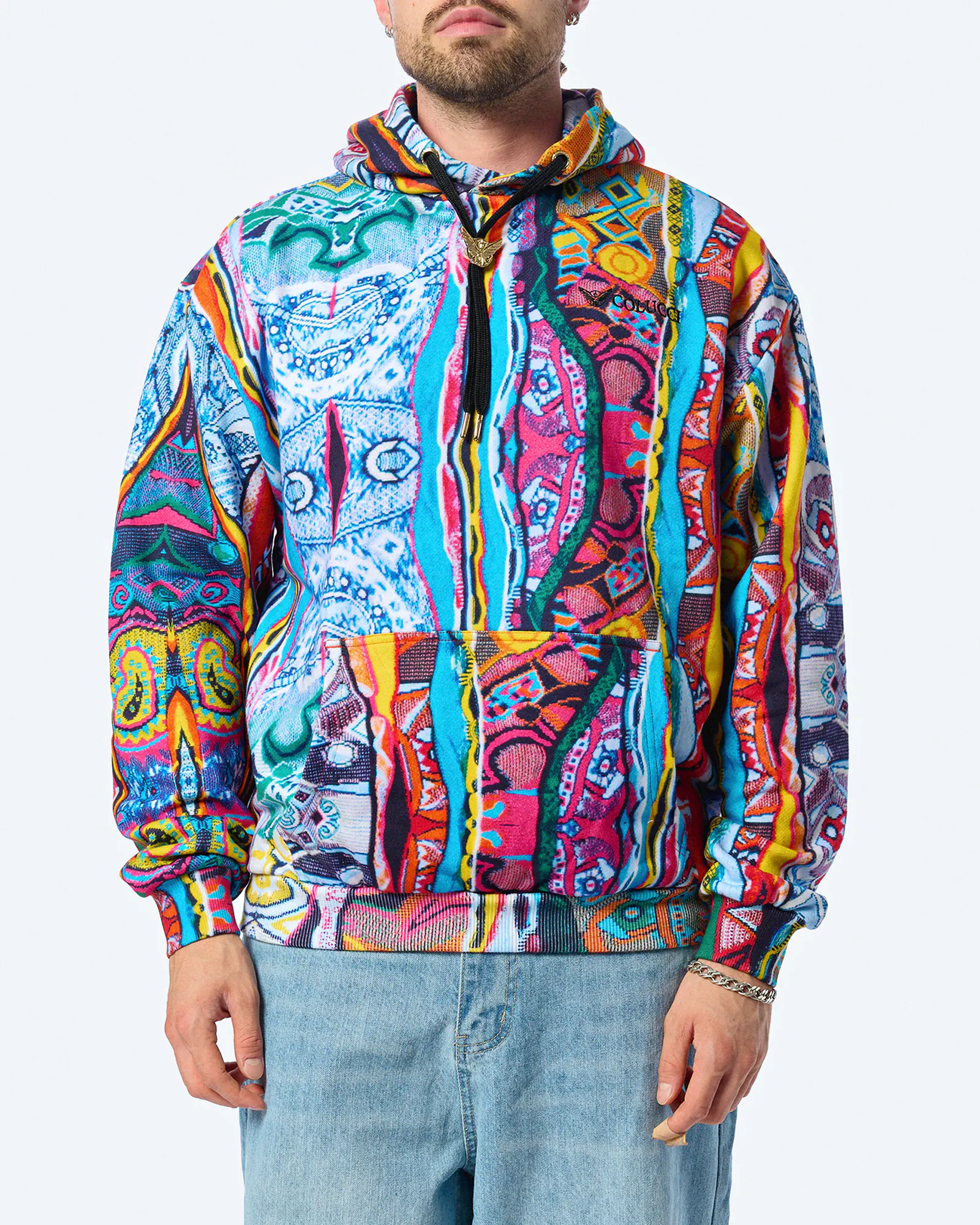 Colucci Printed Hoodie AOP Multi Colucci Printed Hoodie AOP Multi