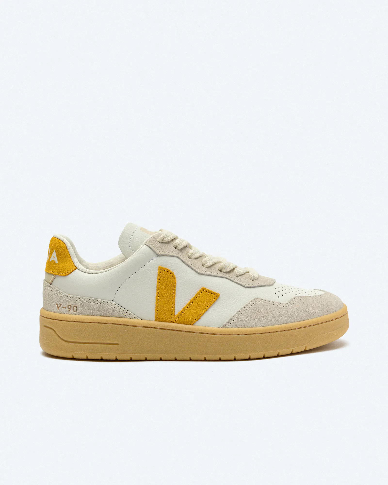 Veja V-90 O.T. Leather Sneaker Extra White Toscane Natural Veja V-90 O.T. Leather Sneaker Extra White Toscane Natural
